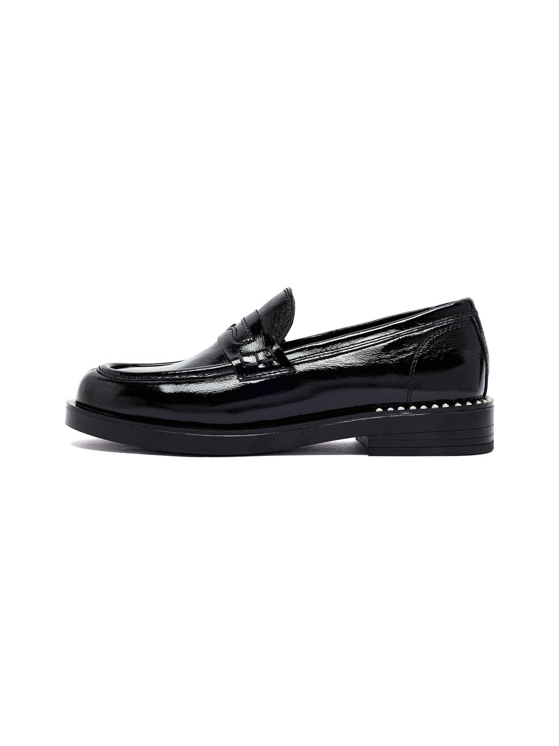Derimod Maskuline Loafer aus Lackleder Loafer günstig online kaufen
