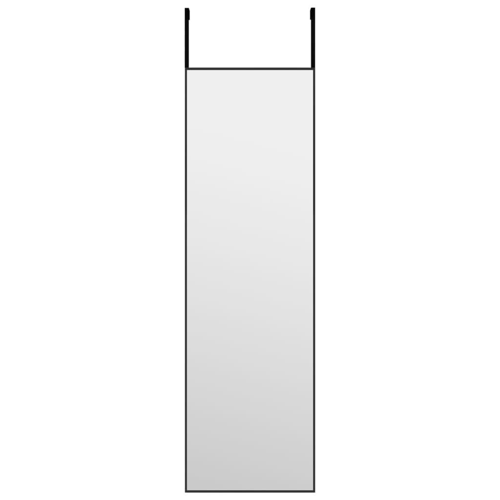 und cm Aluminium furnicato Glas Wandspiegel Schwarz 30x100 Türspiegel