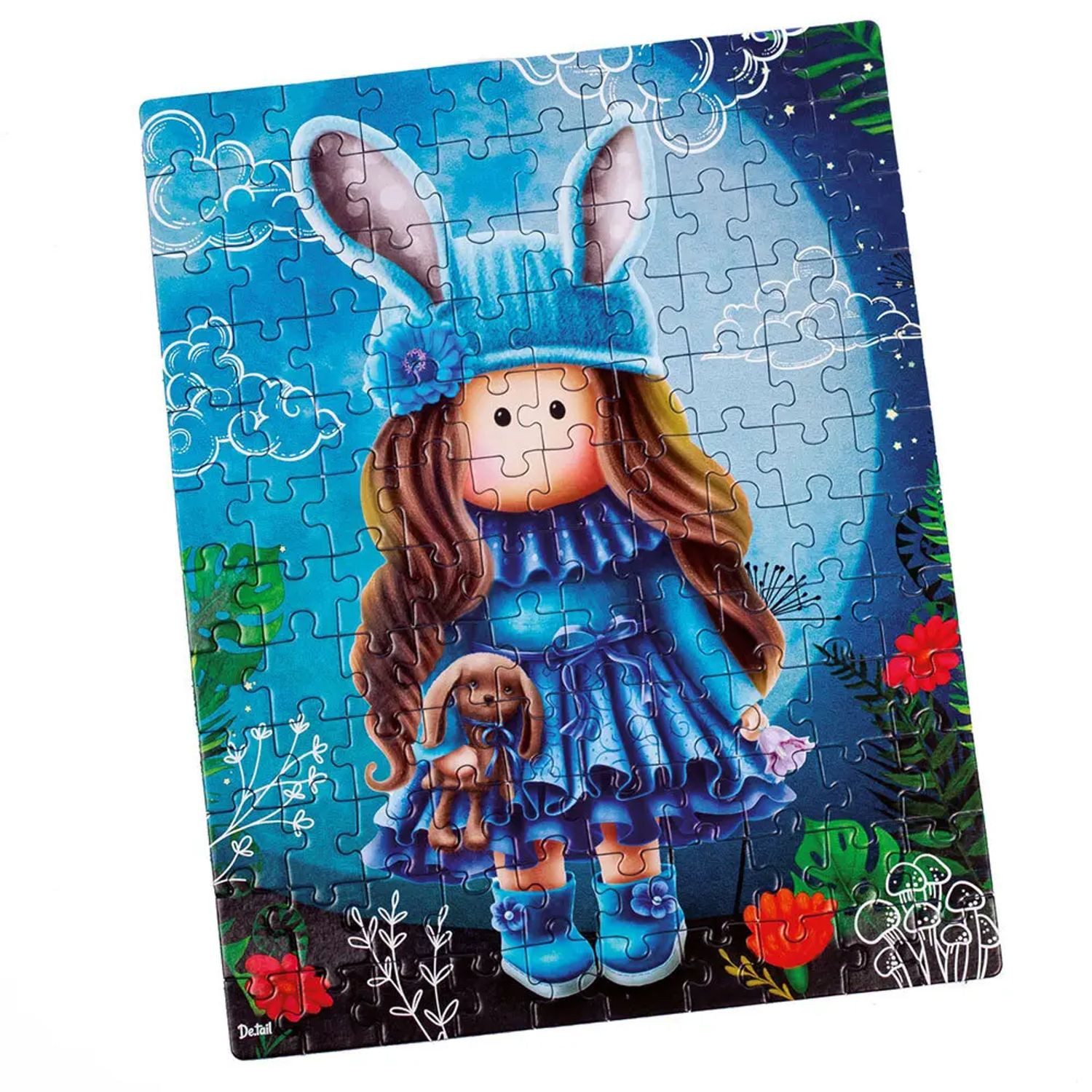 Käfer Puzzle Puzzle Hübsche Puppe im Mondlicht DT100-02, Puzzleteile