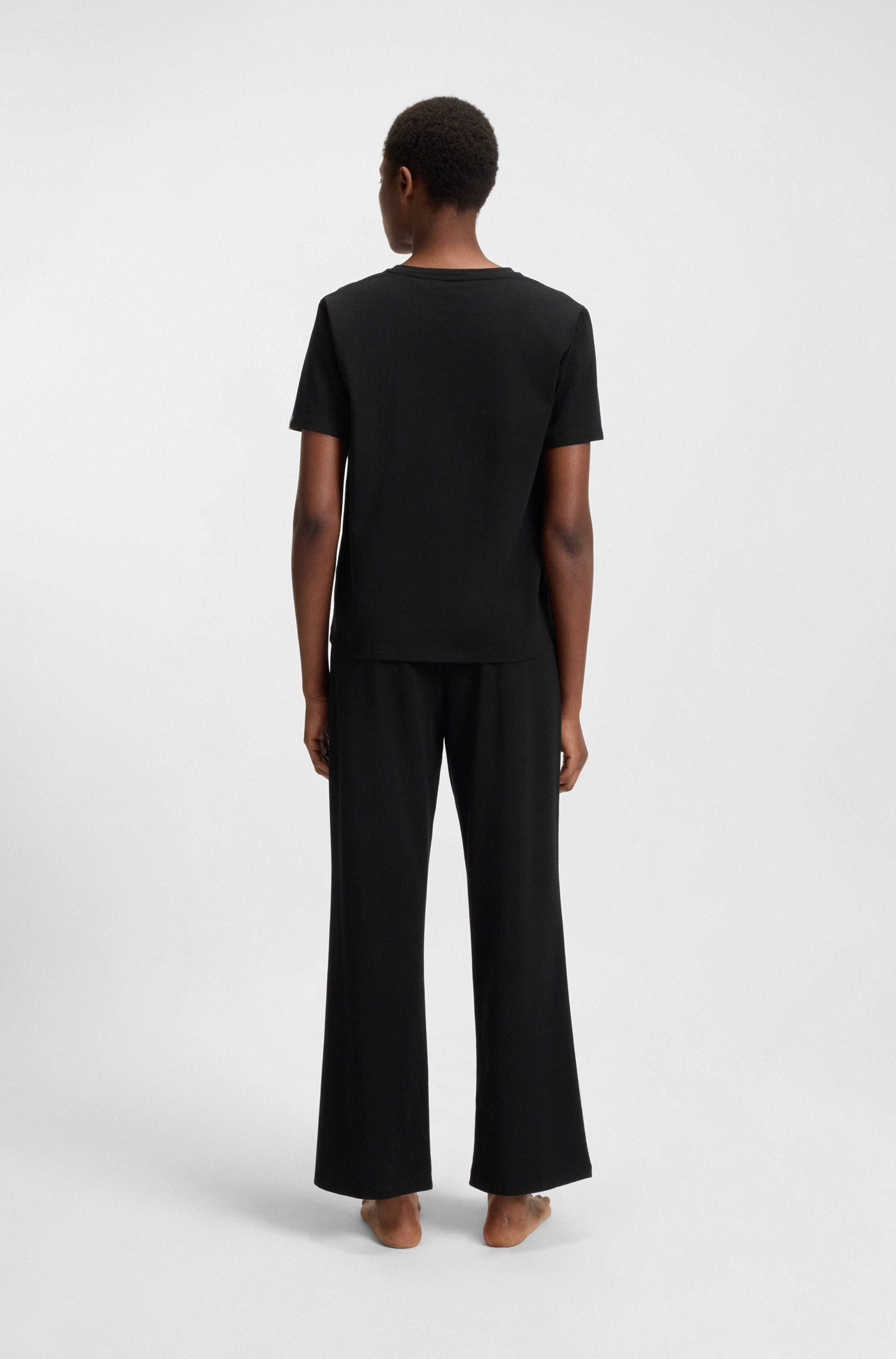 BOSS Schlafanzug CI Short Set (2 tlg) zweifarbig, Rundhals günstig online kaufen