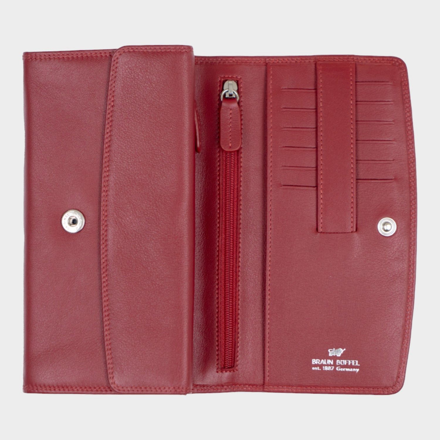 Braun Büffel Geldbörse GOLF RFID Geldbörse L 9CS rot günstig online kaufen