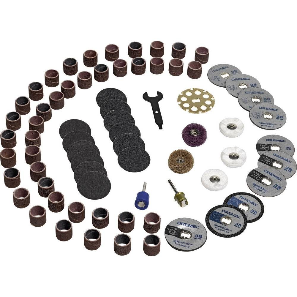 DREMEL Schleifstift EZ SpeedClic-Zubehörset 70tlg 2615E725JA