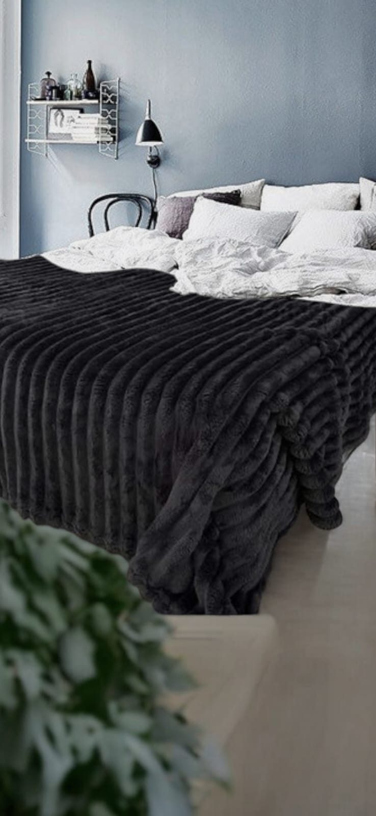 Wohndecke Kuscheldecke XXL Fellimitat Nerzoptik Wohndecke günstig online kaufen