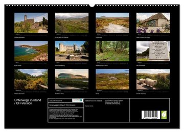 CALVENDO Wandkalender Unterwegs in Irland / CH-Version (Premium, hochwertiger DIN A2 Wandkalender 2023, Kunstdruck in Hochglanz)