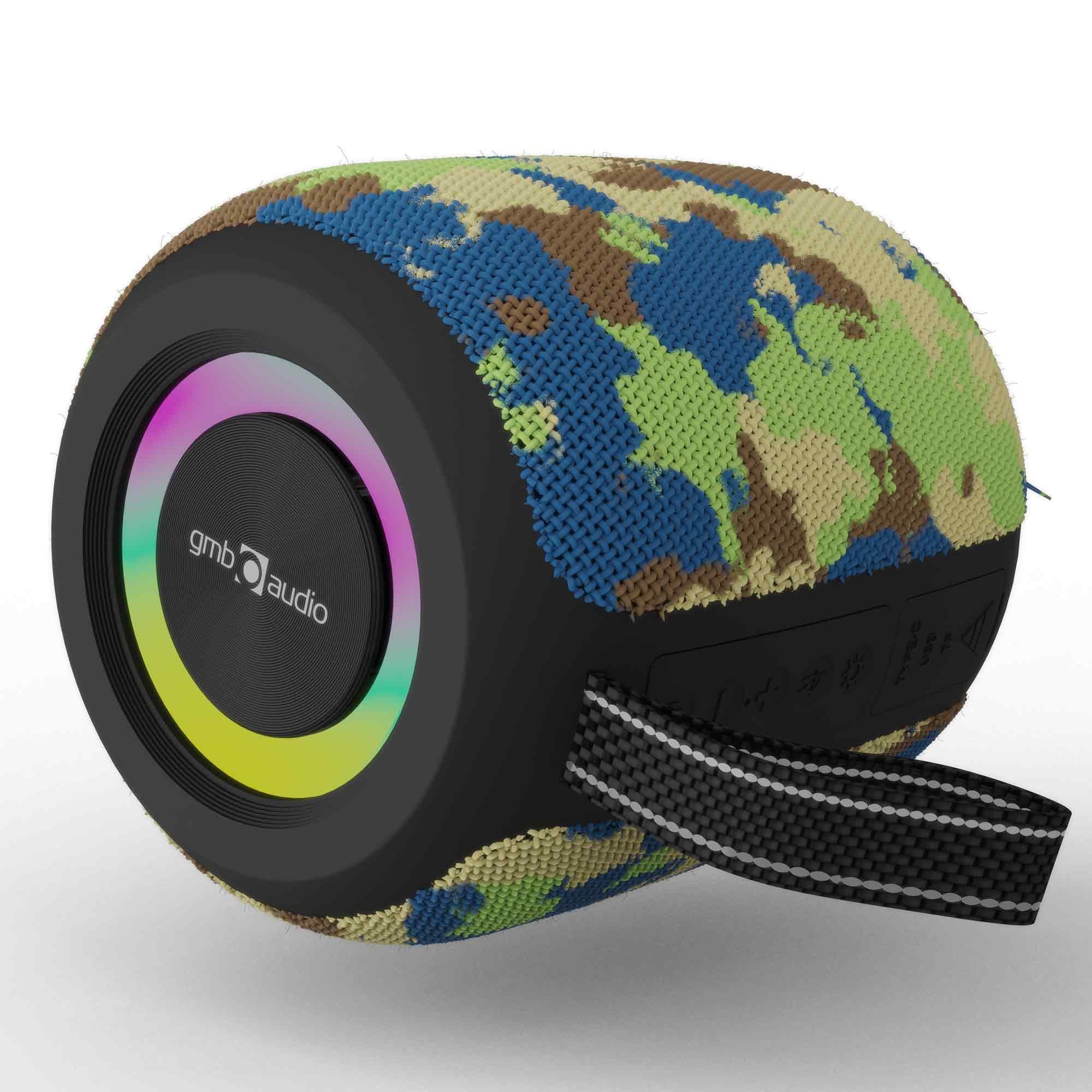 Gembird Bluetooth-Lautsprecher (8 W, Bis zu 4 Stunden Musik-Streaming mit einer Akkuladung)