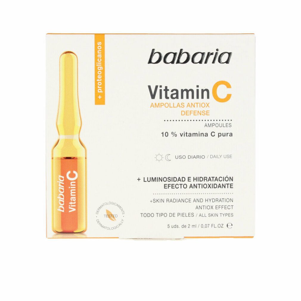 babaria Gesichtspflege Ampullen Vitamin C 5 Einheiten