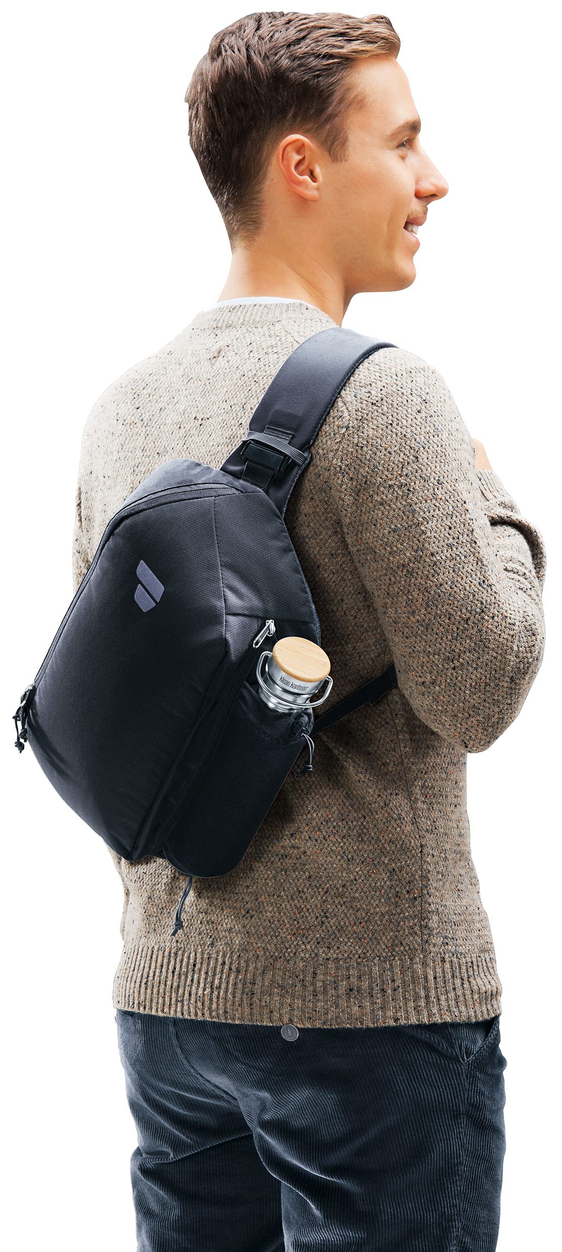 deuter Schultertasche STROOF 8 L, beidseitig tragbar, 8 Liter Volumen, aus Polyester