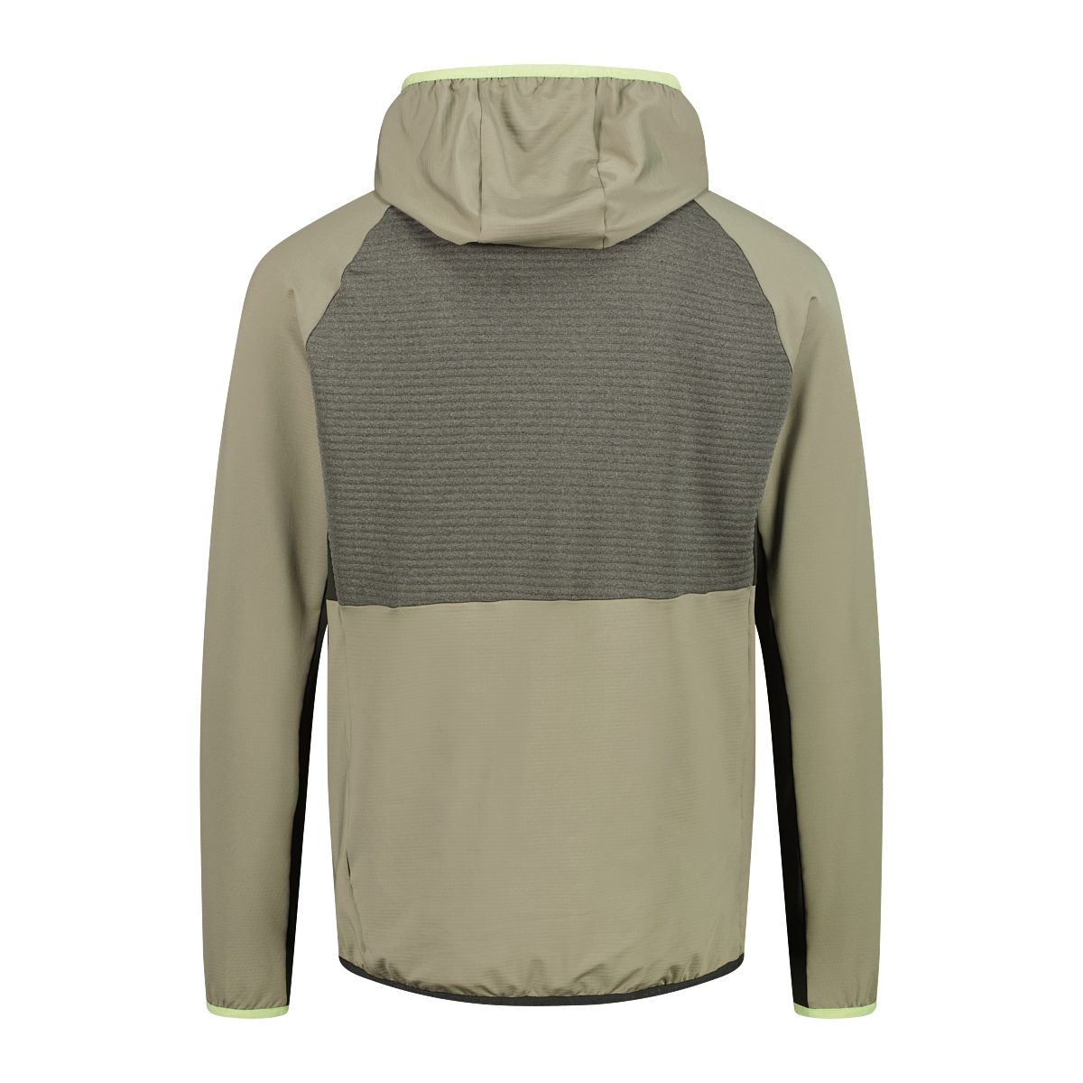 CMP Longsleeve MAN JACKET FIX HOOD SAGE