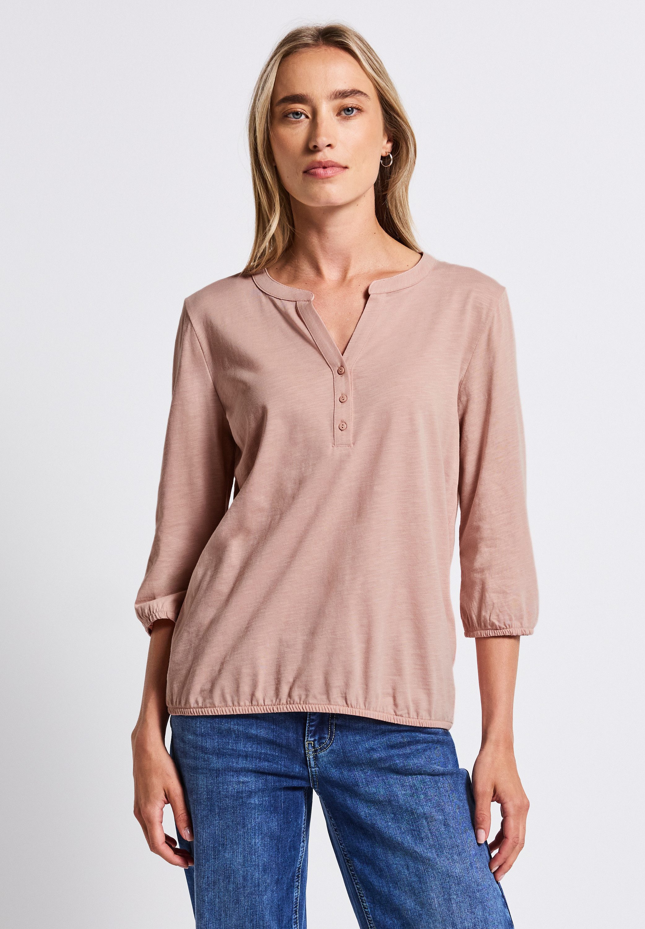 STREET ONE Tunikashirt aus reiner Baumwolle günstig online kaufen