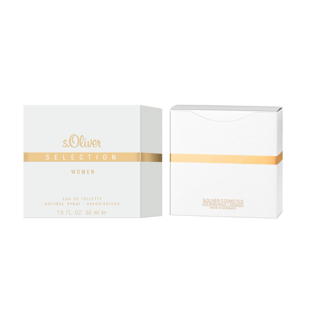 s.Oliver Eau de Toilette SELECTION, EdT 30 ml Natural Spray