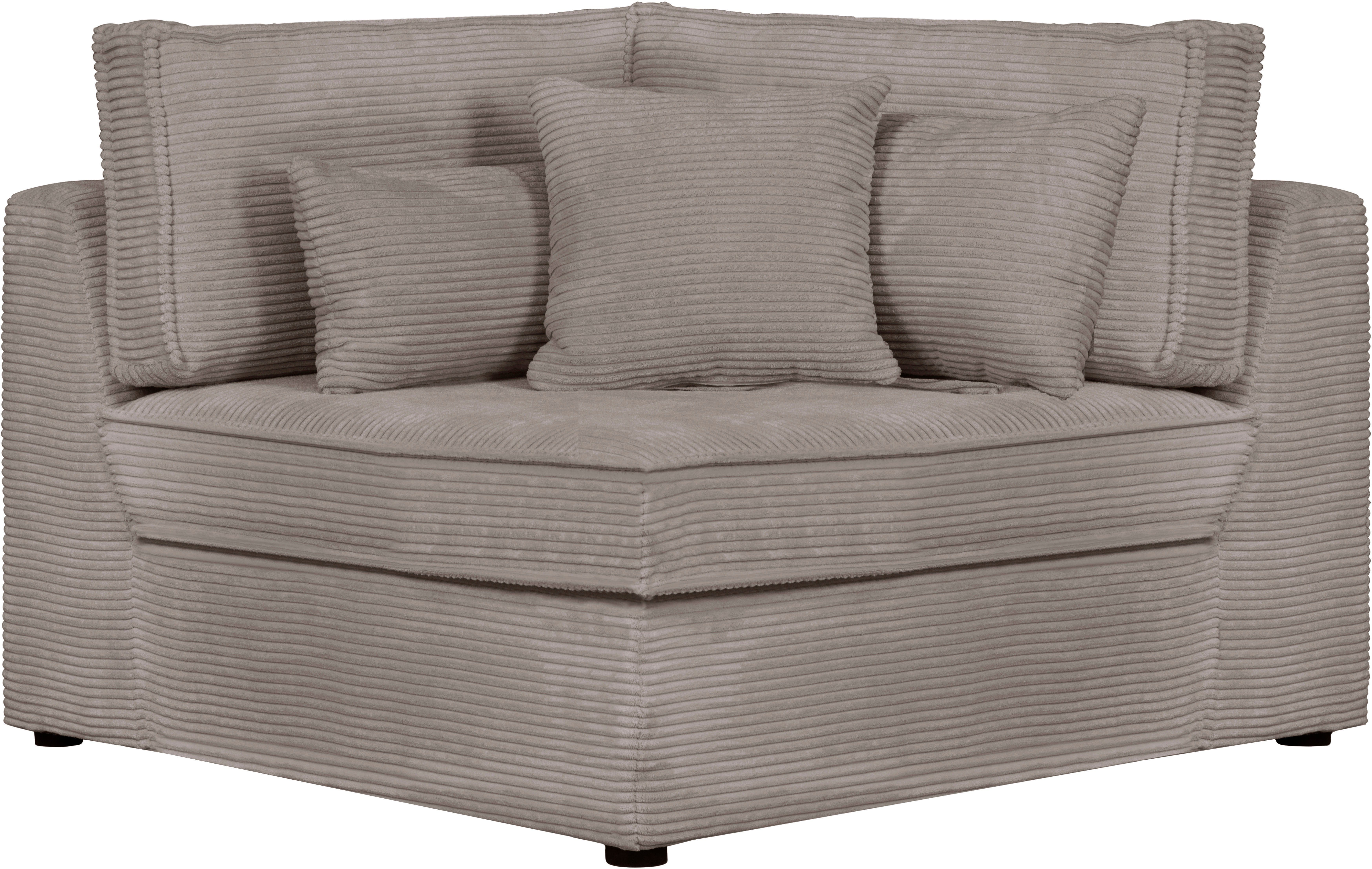 OTTO home Sofa-Eckelement Enid, Teil eines Modulsofas, fester Sitzkomfort, auch in Breitcord