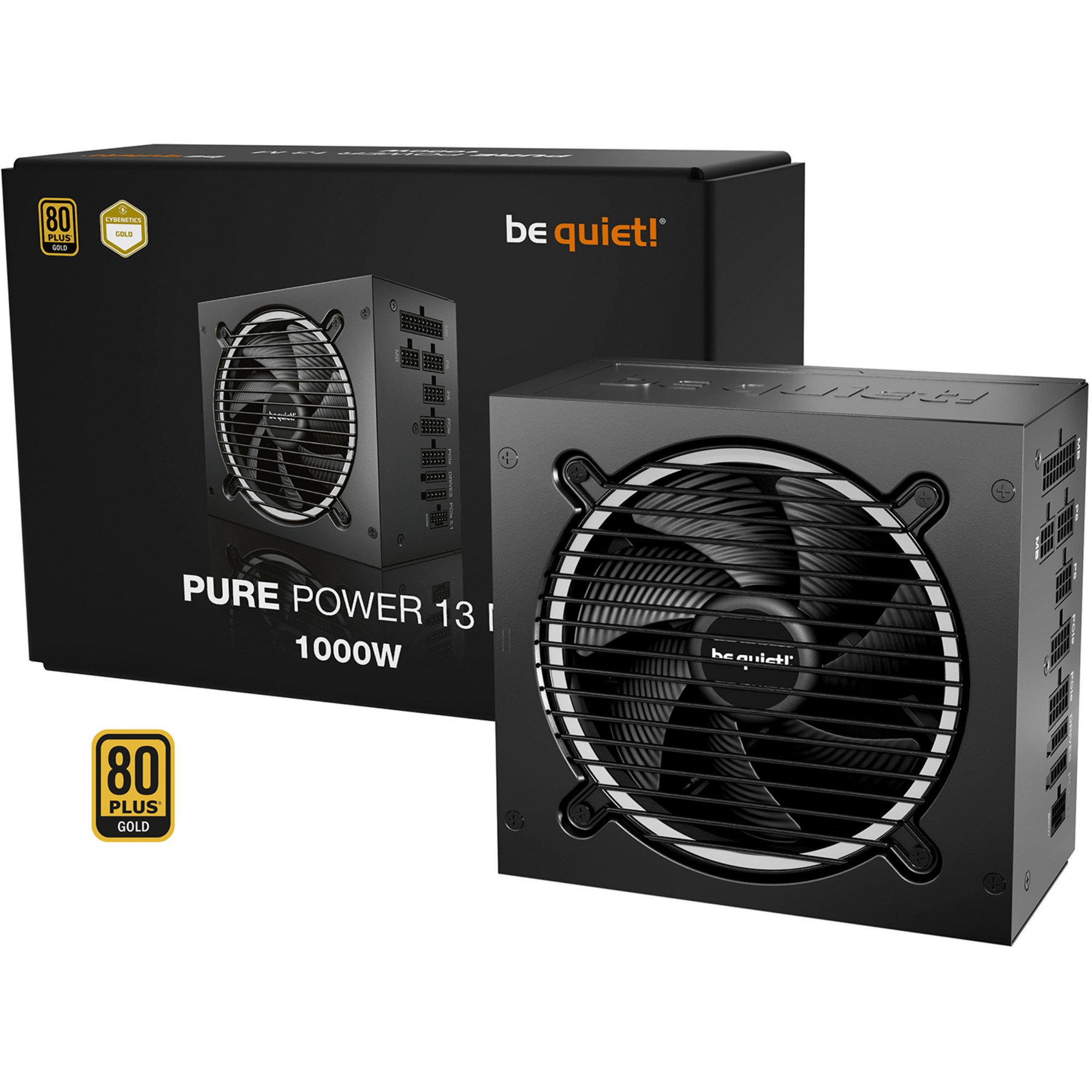 be quiet! be quiet! Pure Power 13 M 1000W, PC-Netzteil, (1x PC-Netzteil (80 PLUS Gold)
