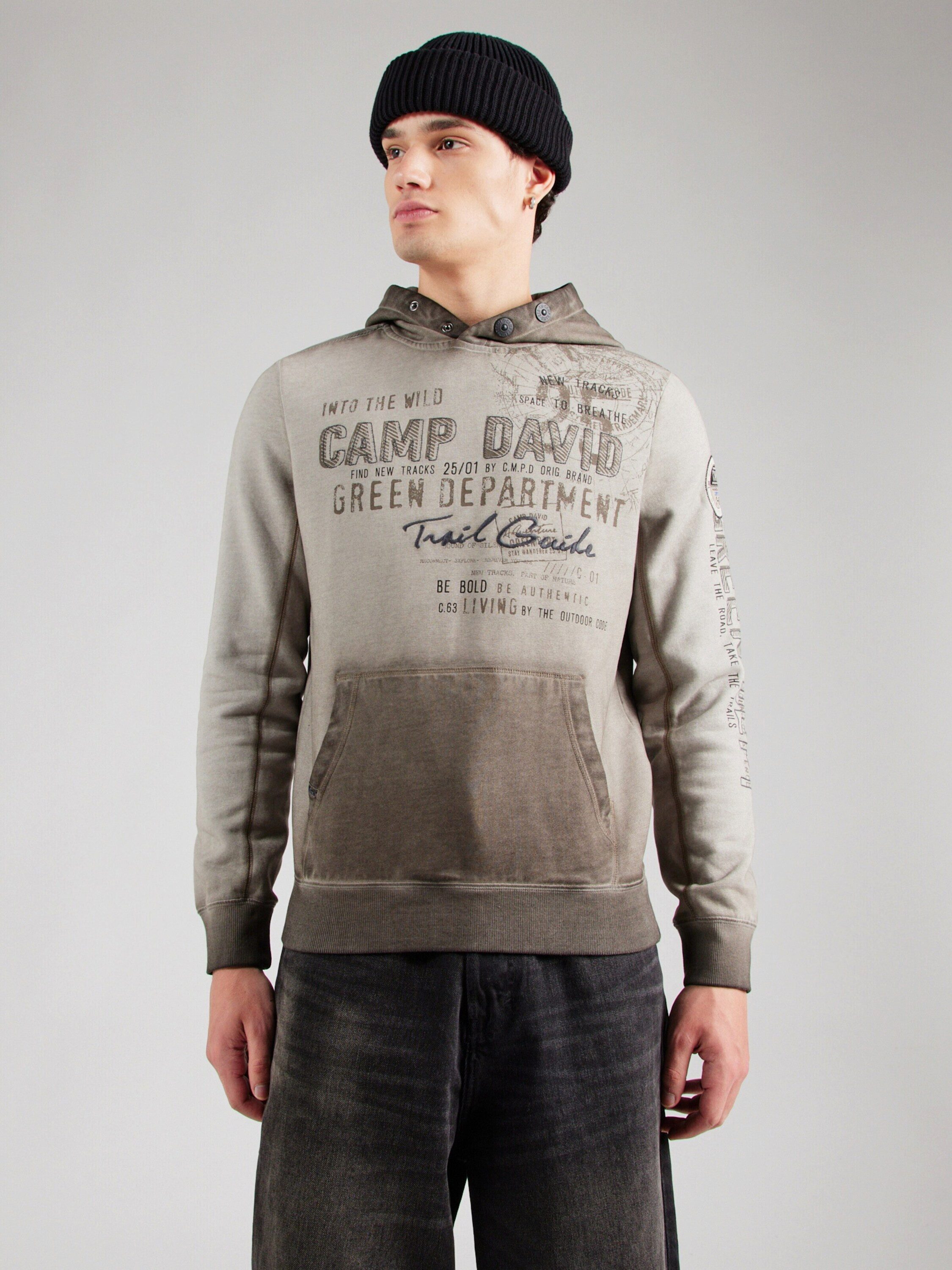 CAMP DAVID Sweatshirt (1-tlg)