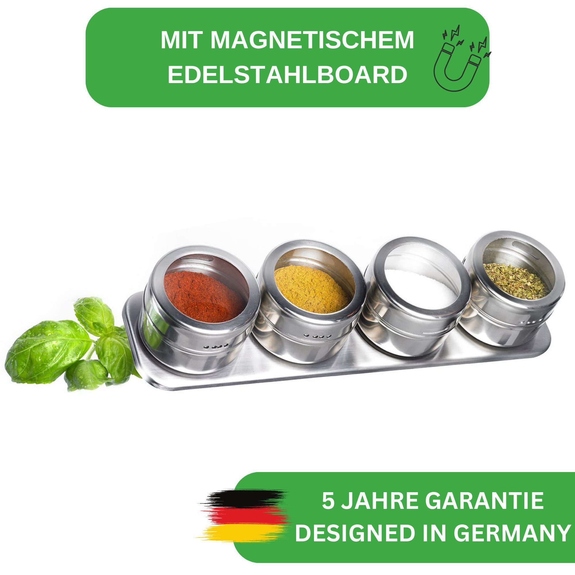 Thiru Gewürzbehälter Gewürzdosenset, 5 tlg. mit günstig online kaufen