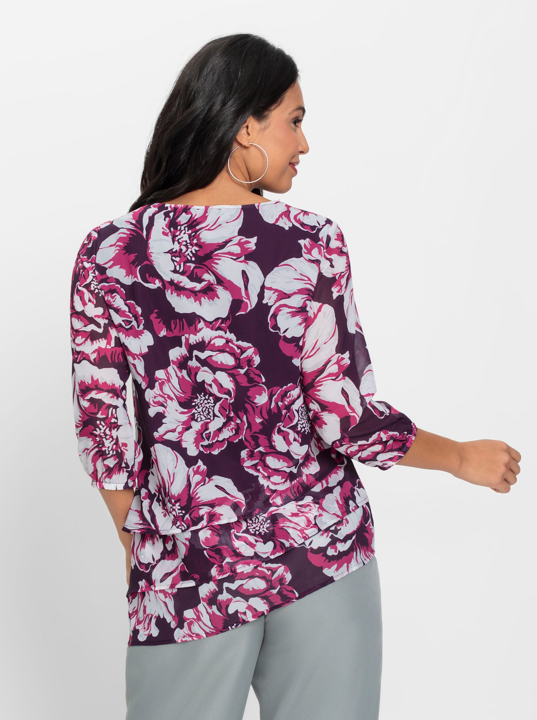 Witt Klassische Bluse Bluse 3/4-Arm günstig online kaufen