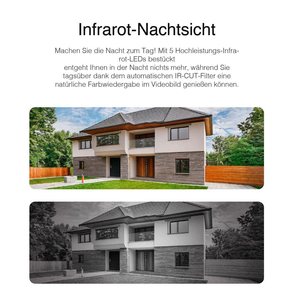 INSTAR Überwachungskamera INSTAR INSTAR IN-9808 4K weiß 18002 IP Überwachungskamera (INSTAR IN-9808 4K weiß 18002)