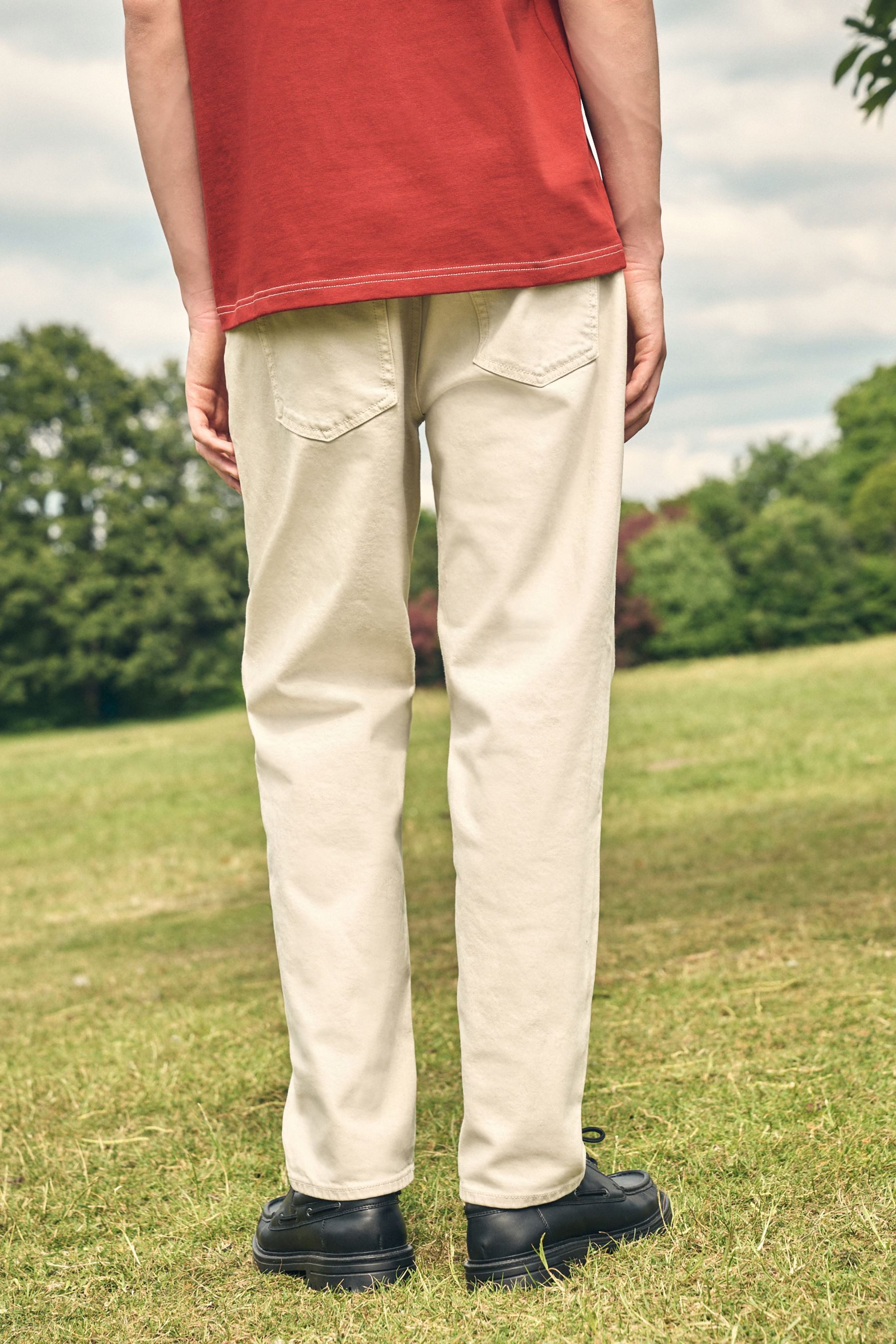 Next Tapered-fit-Jeans Relaxed Tapered Fit Jeans günstig online kaufen