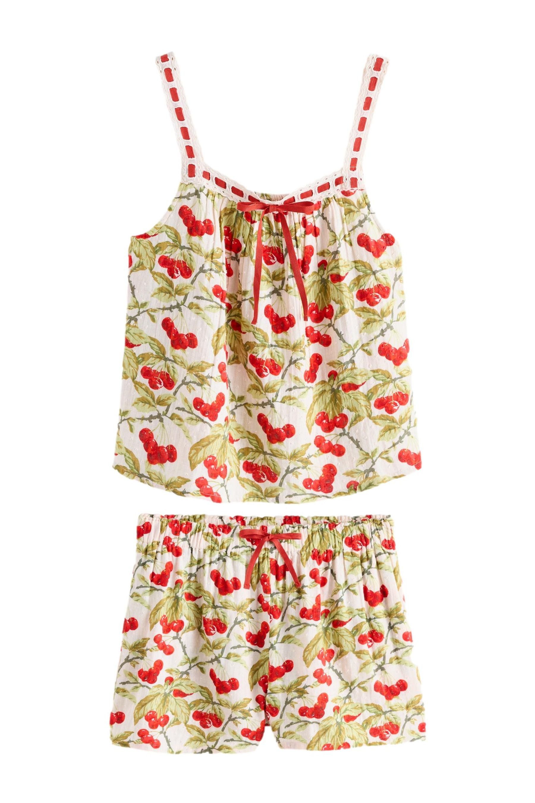 LAURA ASHLEY Pyjama Laura Ashley Shorts aus Dobby-Baumwollgewebe (2 tlg)