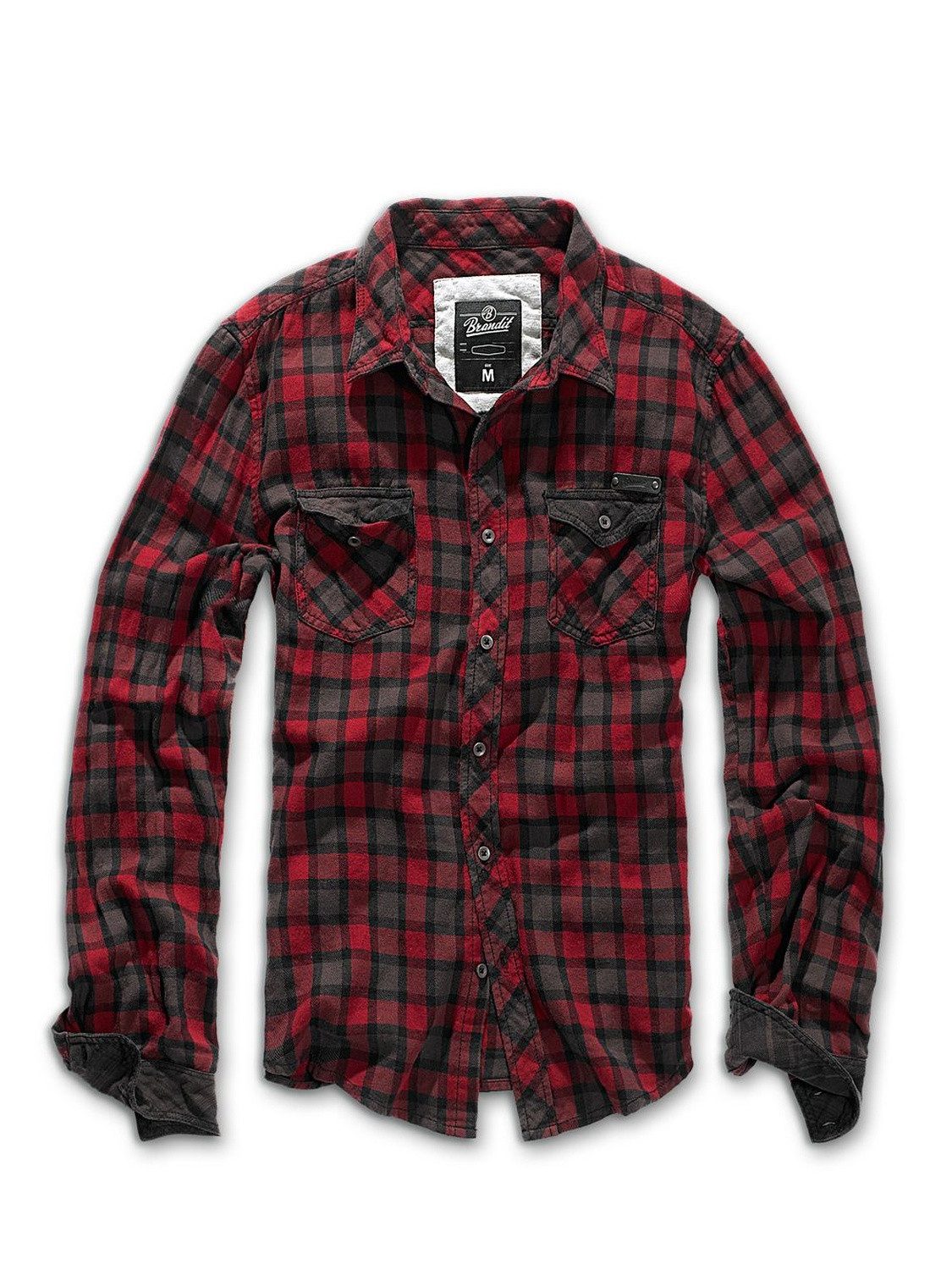 Brandit Langarmhemd Duncan Check Shirt Long Sleeve