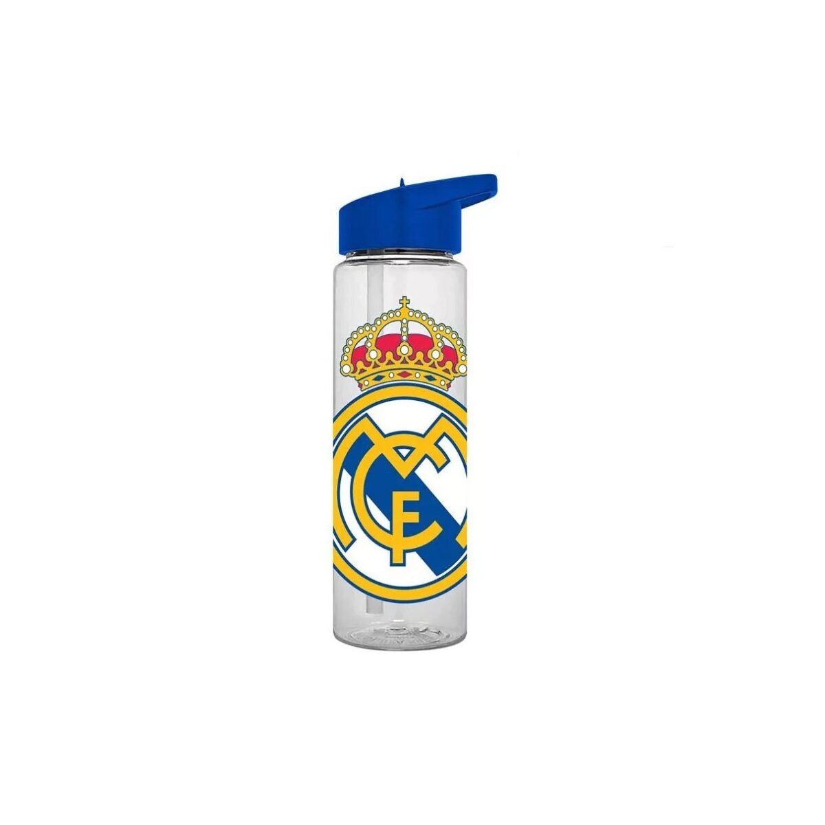 Real Madrid Trinkflasche Real Madrid Hala Plastikstrohflasche 600 ml