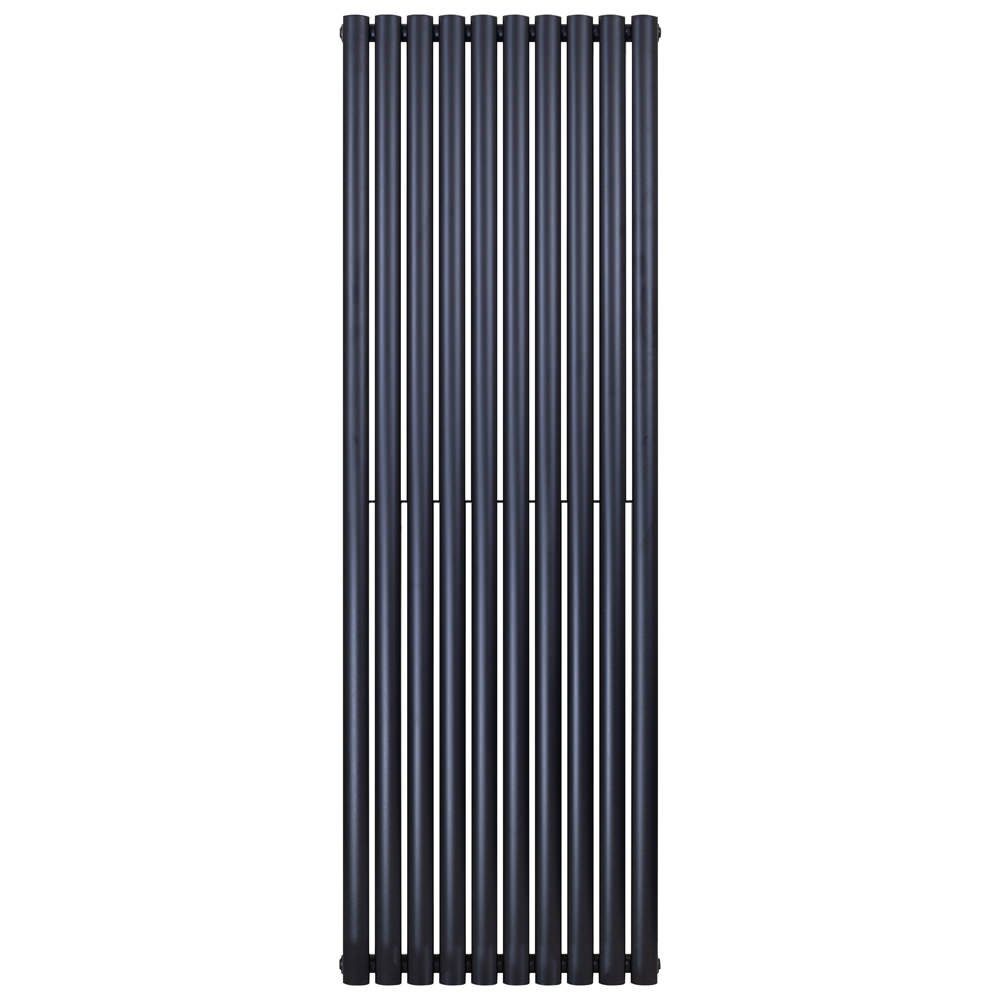 Belrad Радиаторы OB12-1800590, Paneel Радиаторы Vertikal Doppellagig Schwarz Matt 1800x590