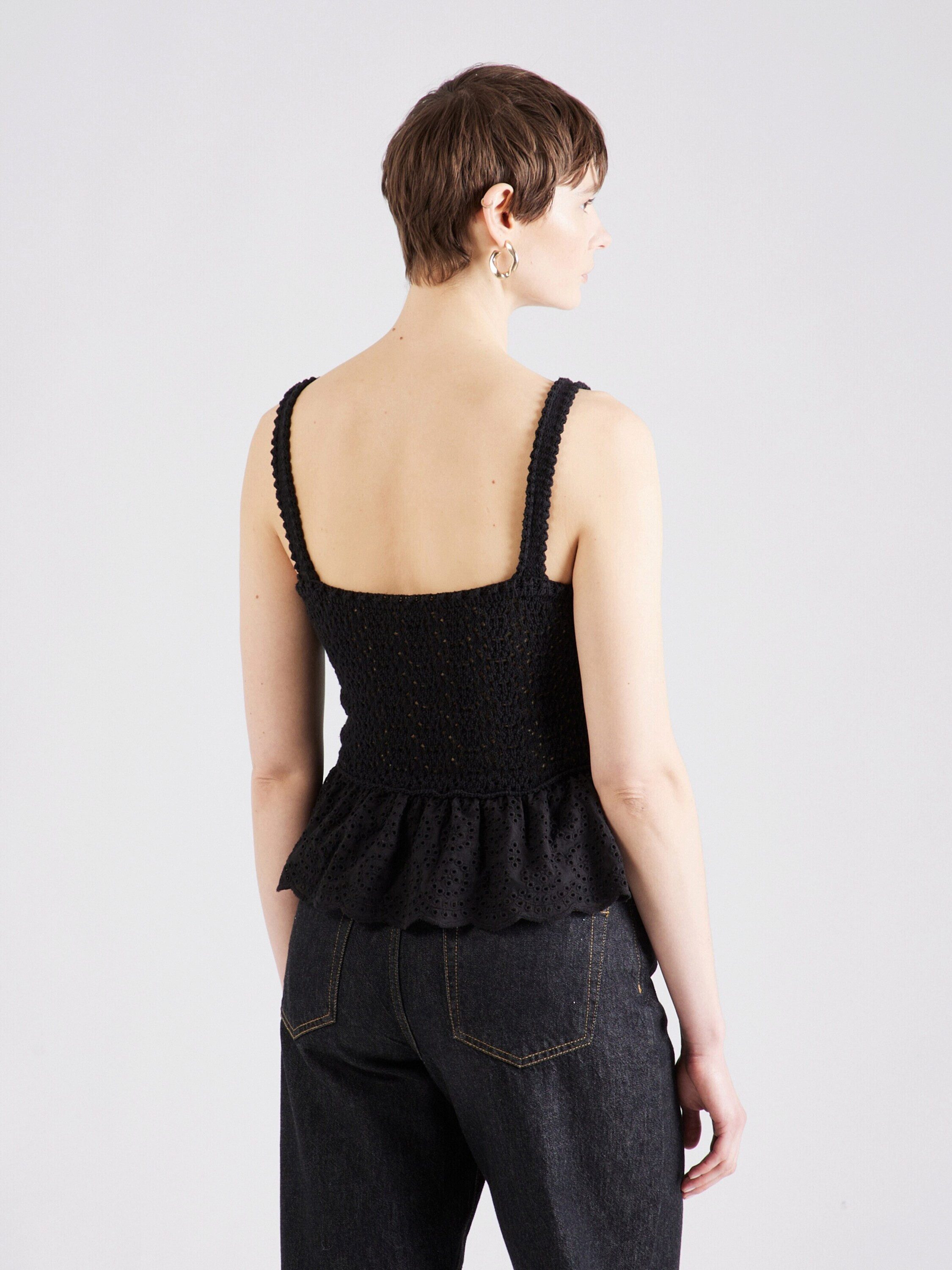 ONLY Shirttop CHRISSIA (1-tlg) Volant