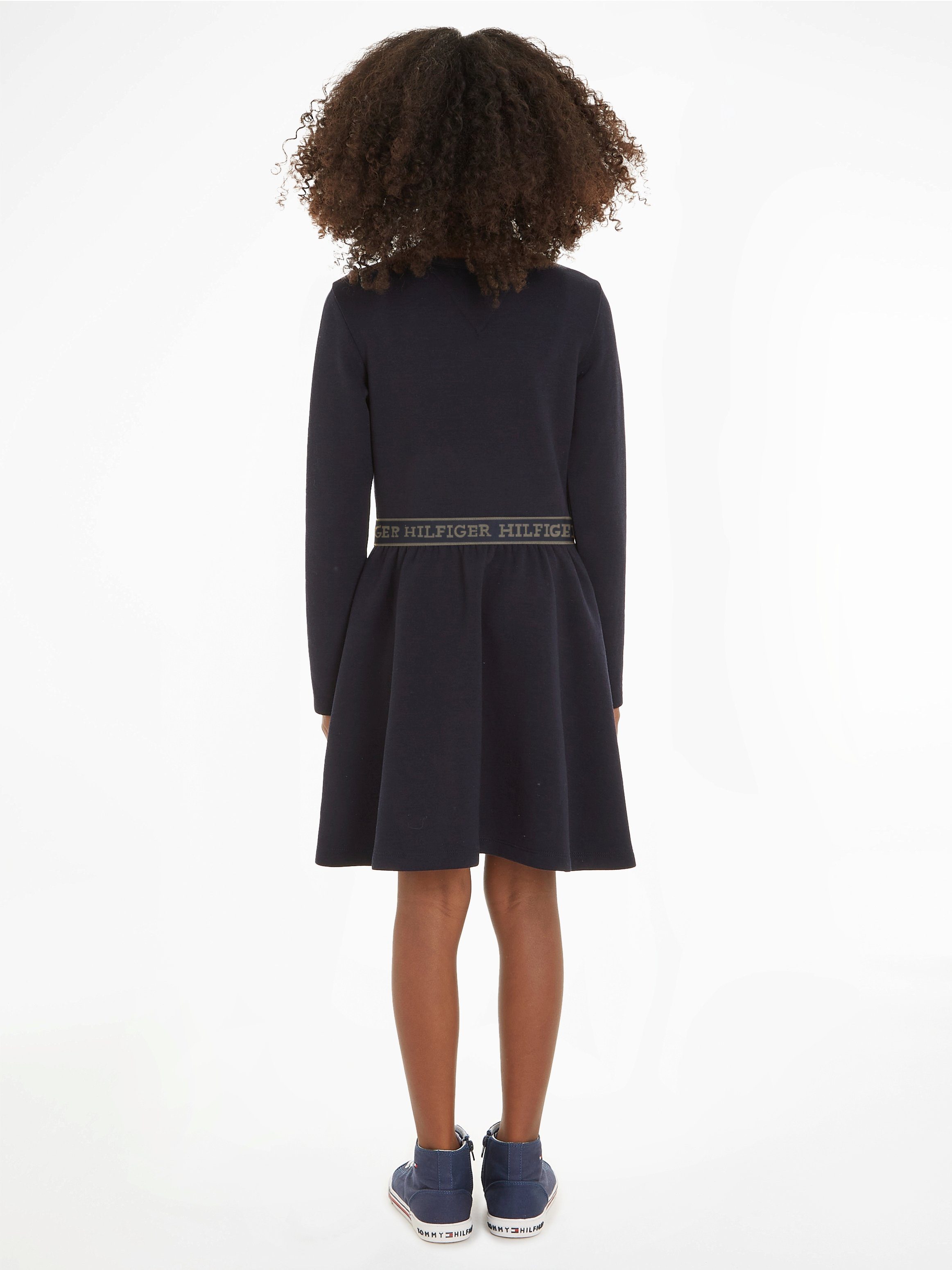 DRESS PUNTO BELT A-Linien-Kleid MONOTYPE Tommy Hilfiger