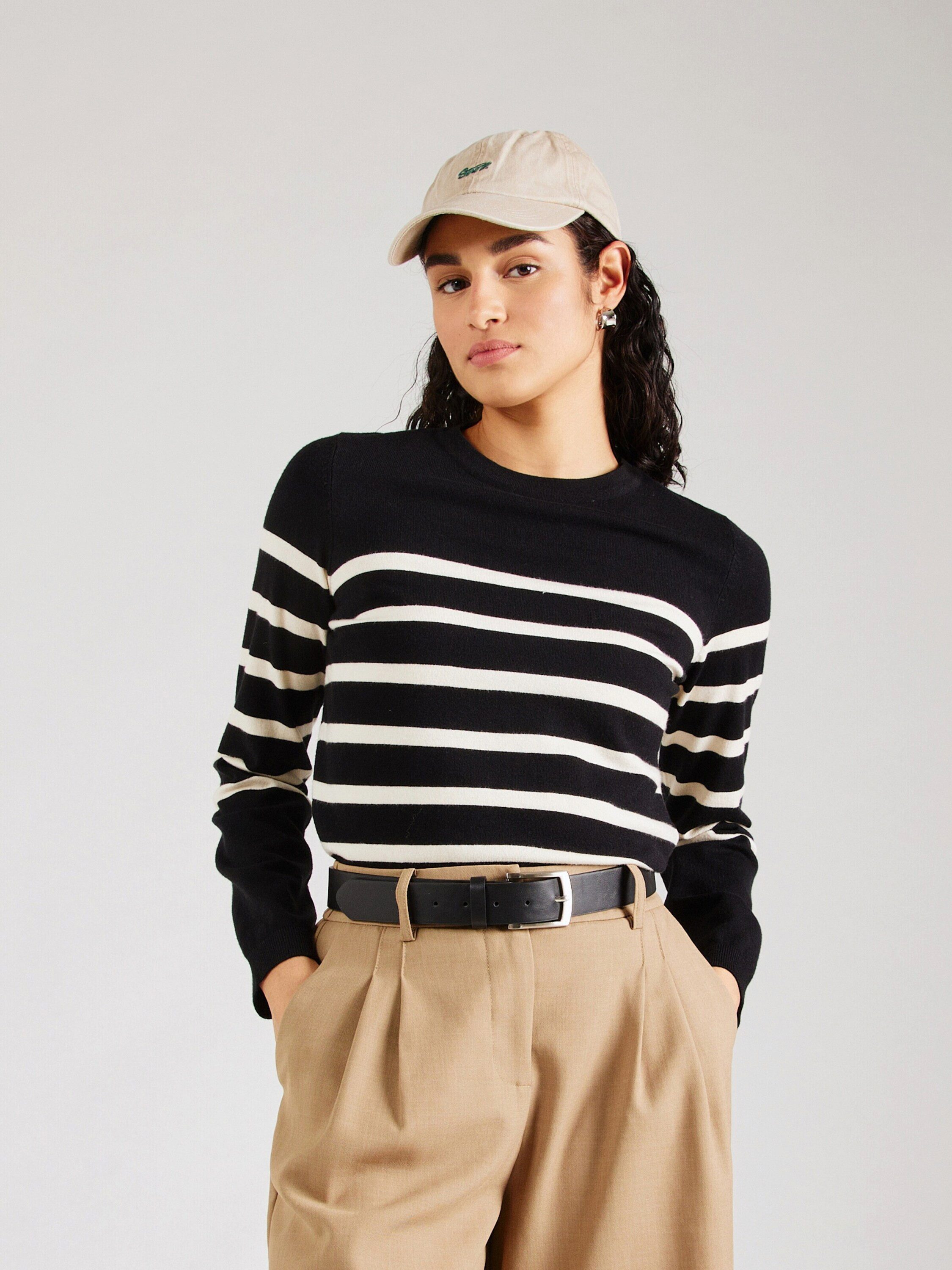 Vero Moda Rundhalspullover Saba (1-tlg) Plain/ohne günstig online kaufen