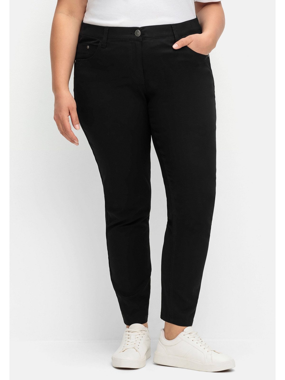 Sheego Stretch-Hose Große Größen schmal, im Curvy-Schnitt VERENA