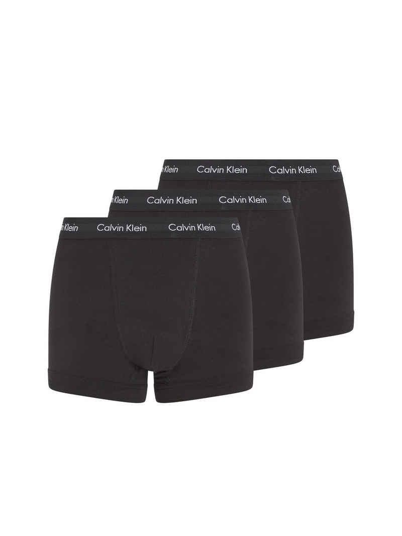 Calvin Klein Underwear Boxer (3-St) in uni schwarz