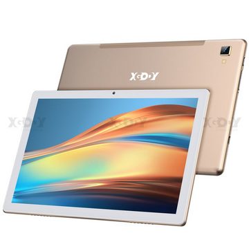 XGODY P60 PRO, Dual SIM, 8000mAh Akku, 6GB RAM, 128GB ROM Tablet (10,1", Android 12, 4G(LTE), OTG, Typ-C, Erweiterung Speicher Max. 256GB)