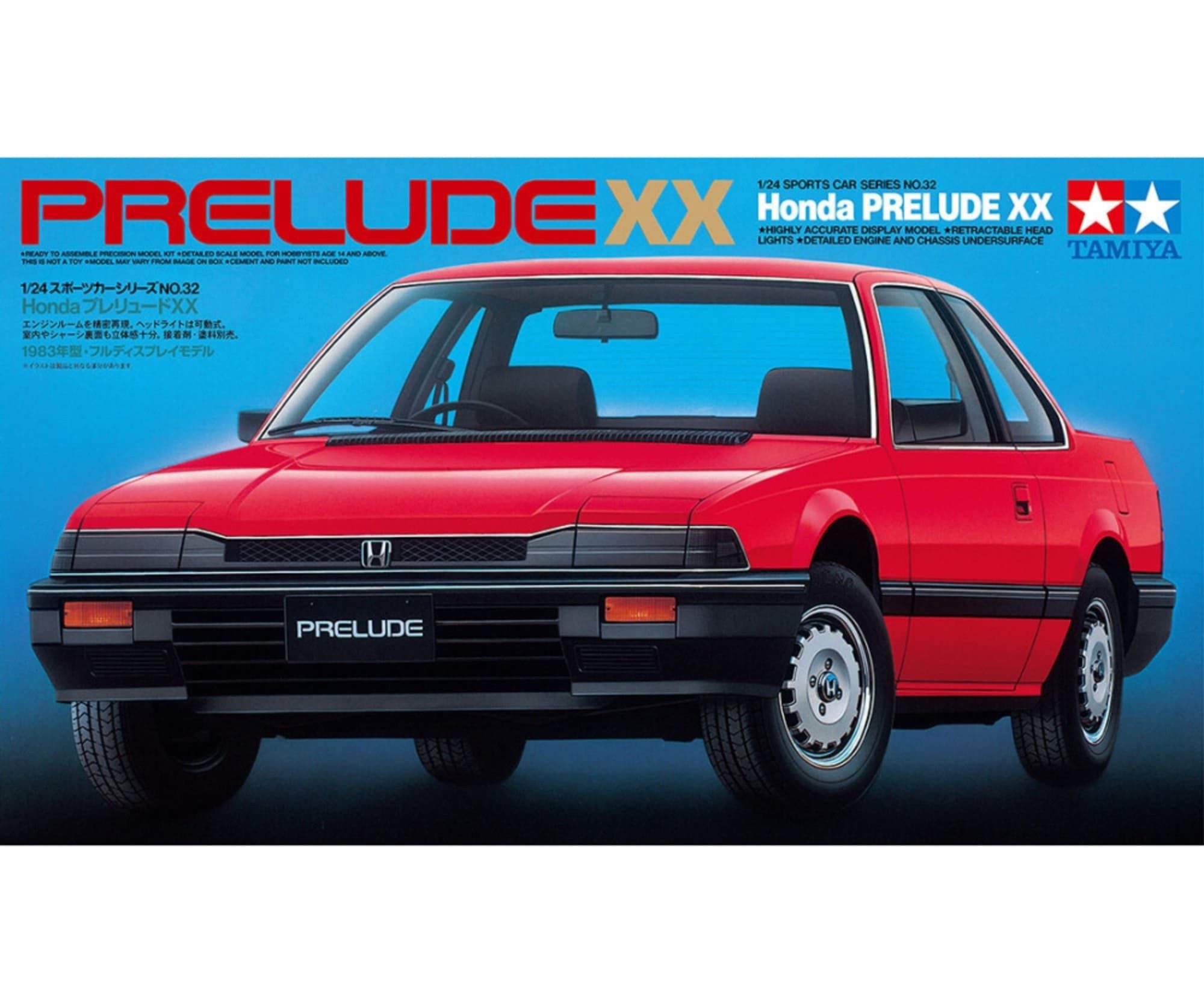 Tamiya Modellbausatz Tamiya 1:24 Honda Prelude XX