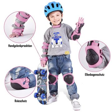 Juoungle Knieschutz Kinder Knieschützer Schutzvorrichtungen Kinder Schutzausrüstung Set