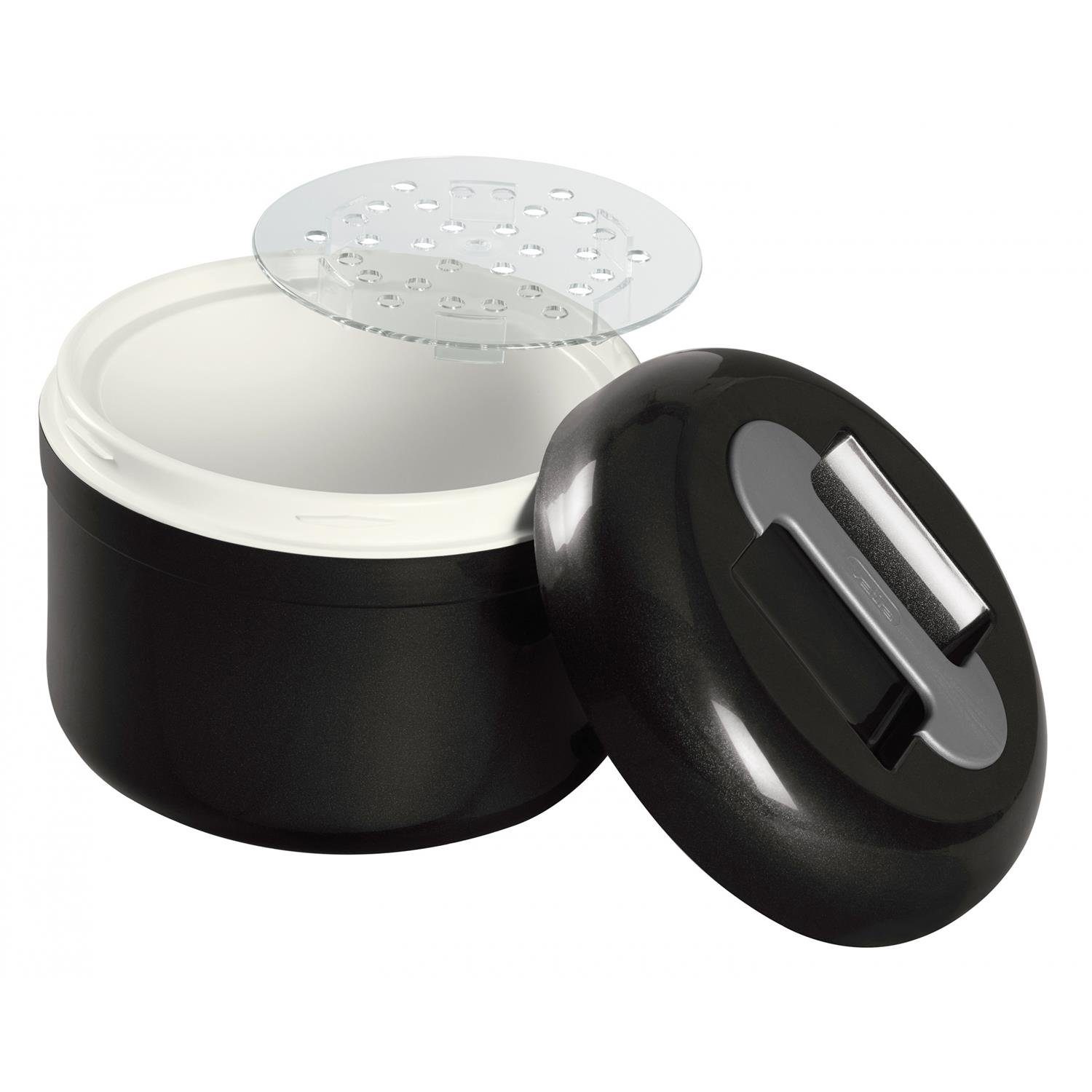 Fuchs Gastronomiebedarf Контейнеры для кубиков льда Контейнеры для кубиков льда Eiswürfeleimer 2,5L mit Thermo Spezial Isolierung, Kunststoff, (3-tlg), Thermobehälter Eiswürfeleimer mit Deckel