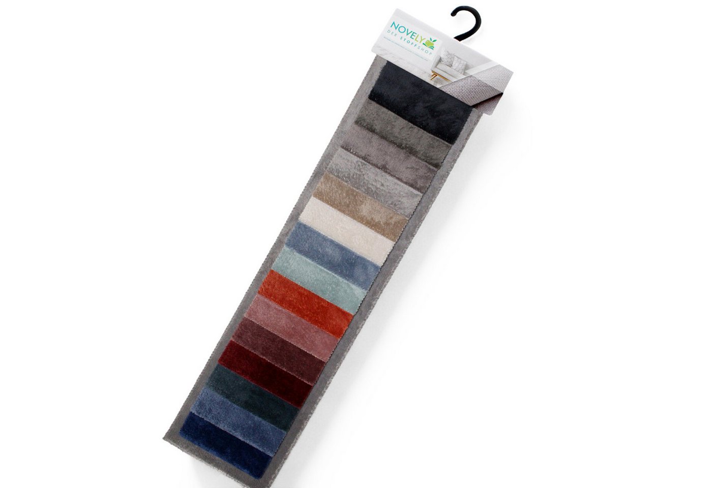 Thumbnail - novely® Stoff Musterfächer exquisit SORRENTO Ultraweicher Polsterstoff, Robust, Kuschelweich, Plüsch, Schäfchenfell-Opti...
