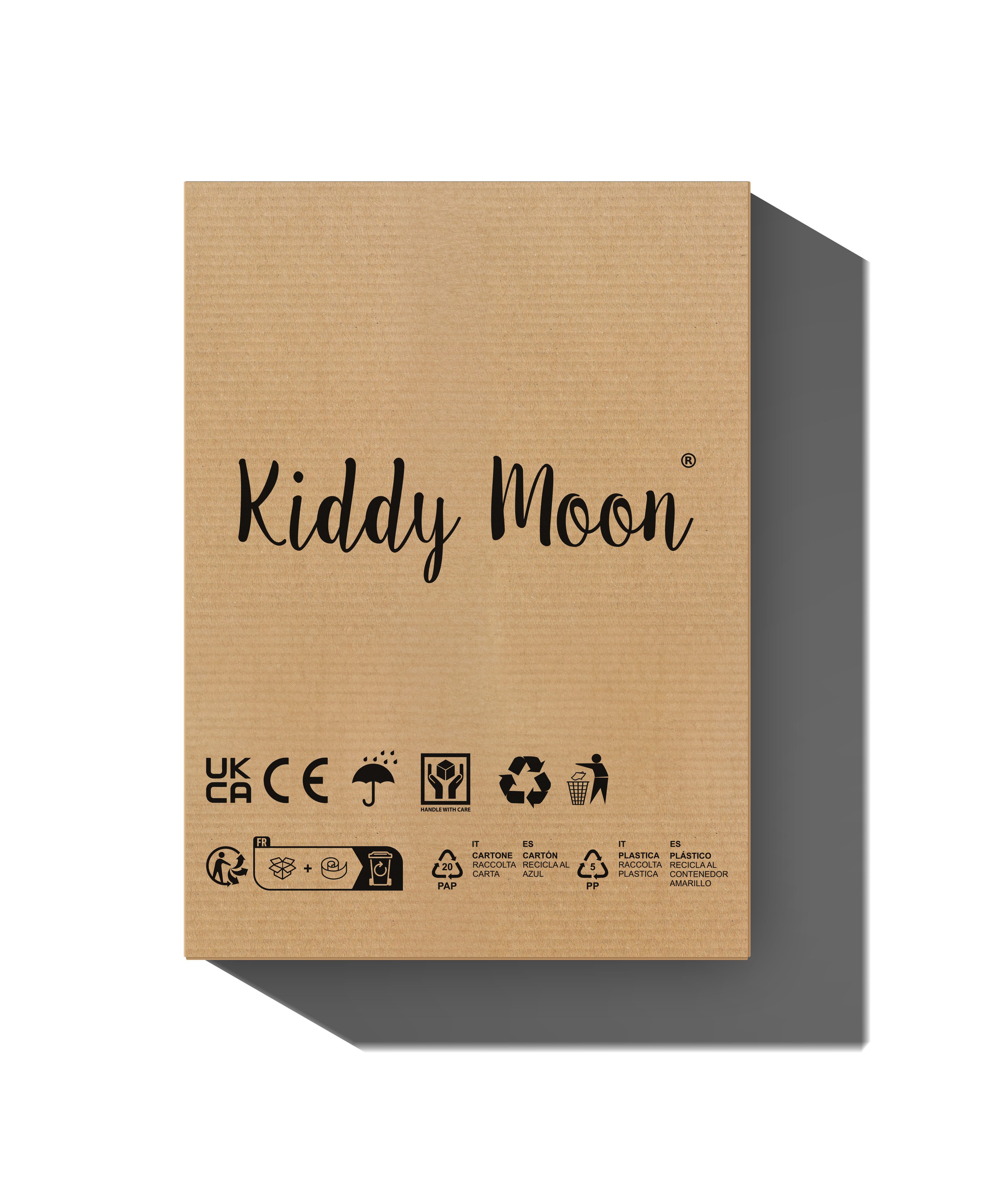 KiddyMoon Bällebad Suchy basen okrągły STRIPES