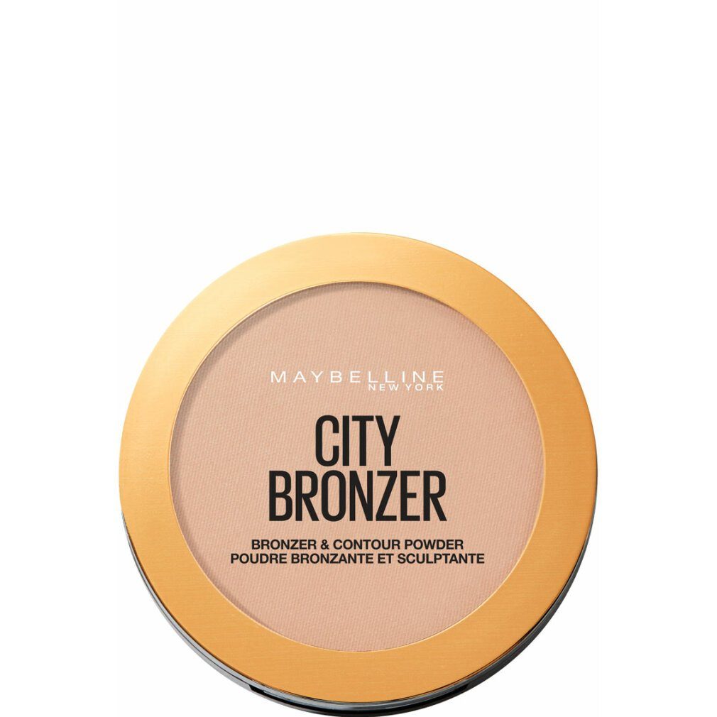MAYBELLINE NEW YORK Bronzer-Puder City Bronzer & Contour Powder Makeup 250 Warm Medium 8g
