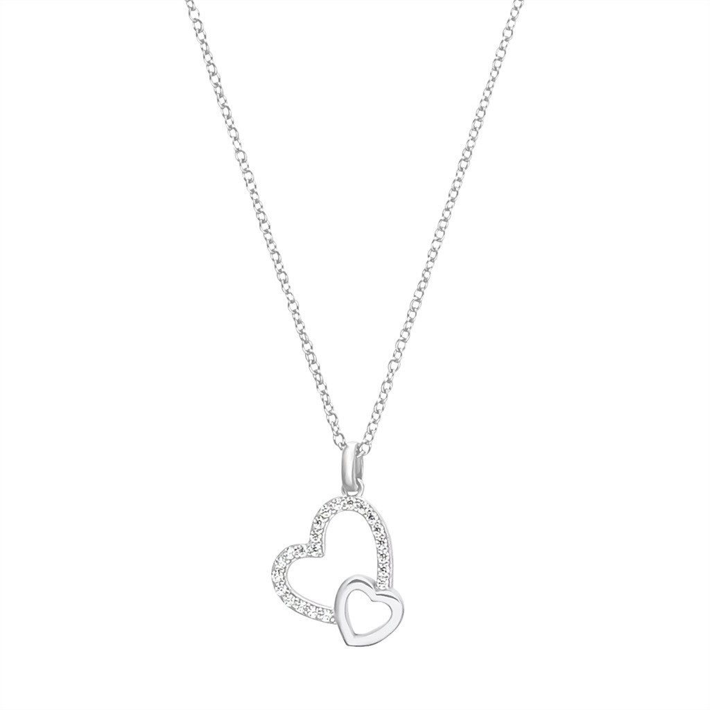 Kette mit Anhänger s.Oliver, Halskette, mit Anhänger, 42+3 cm