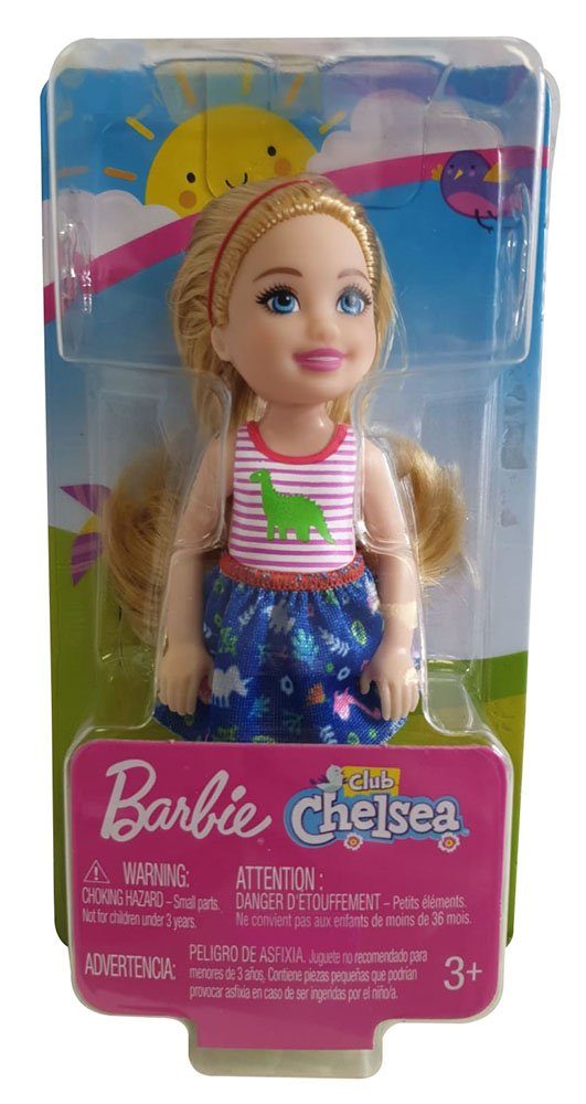 Barbie Anziehpuppe Barbie FXG82 Club Chelsea (1-tlg) Puppe Mädchen blond