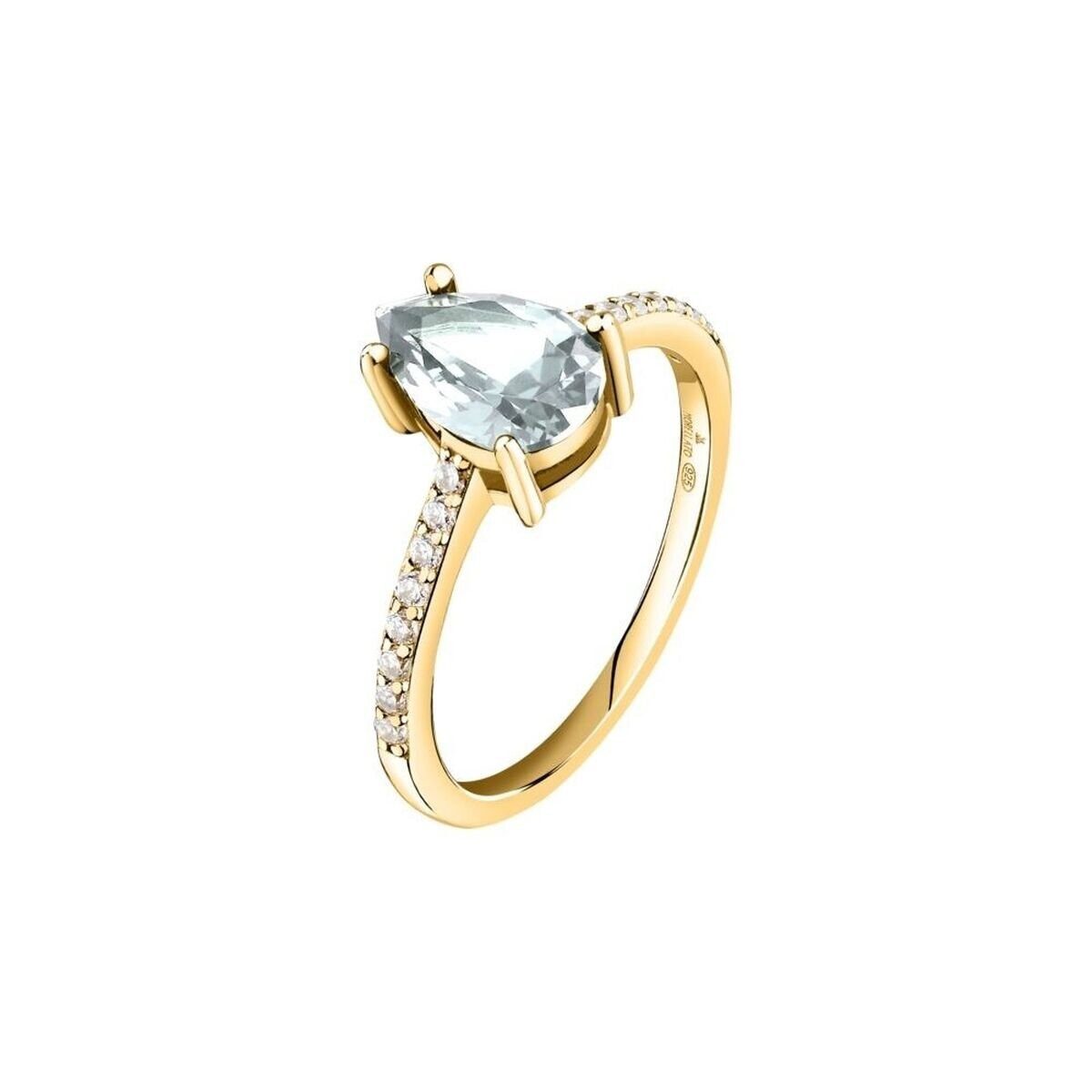 MORELLATO Fingerring Eleganter vergoldeter Ring mit Zirkonen Tesori SAIW2100