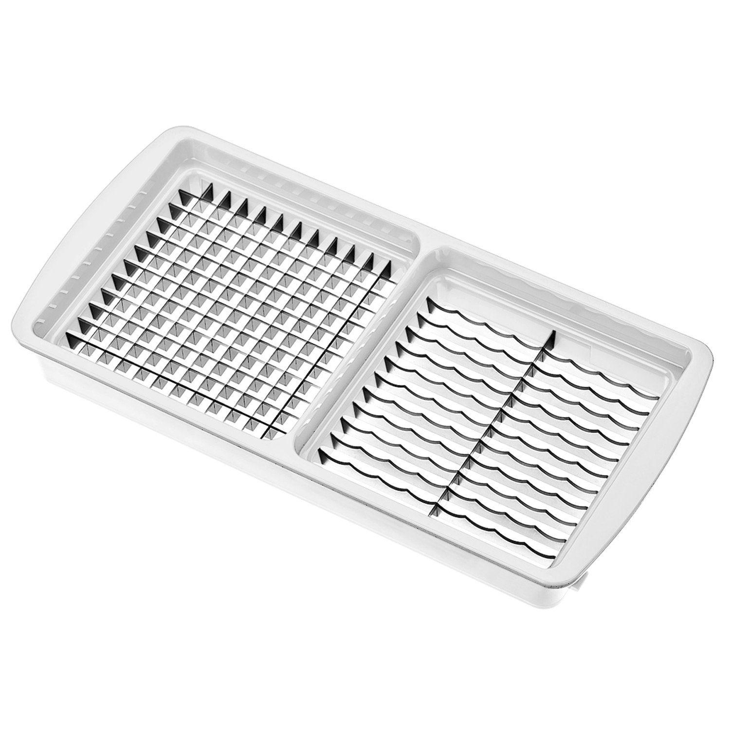 Genius Овощные ножи Nicer Dicer smart Ножиeinsatz 5x5 & 5x30 mm, weiß, Die perfekte Ergänzung zu Ihrem Nicer Dicer Premium