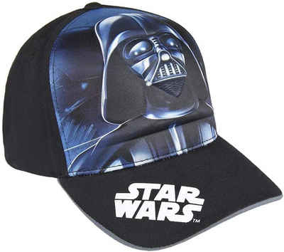 Star Wars Baseball Cap »STAR WARS 3 D Baseball Cap Kinder Schirmmütze schwarz - blau Gr.54 Cap Cappy Mütze Jungen + Mädchen«