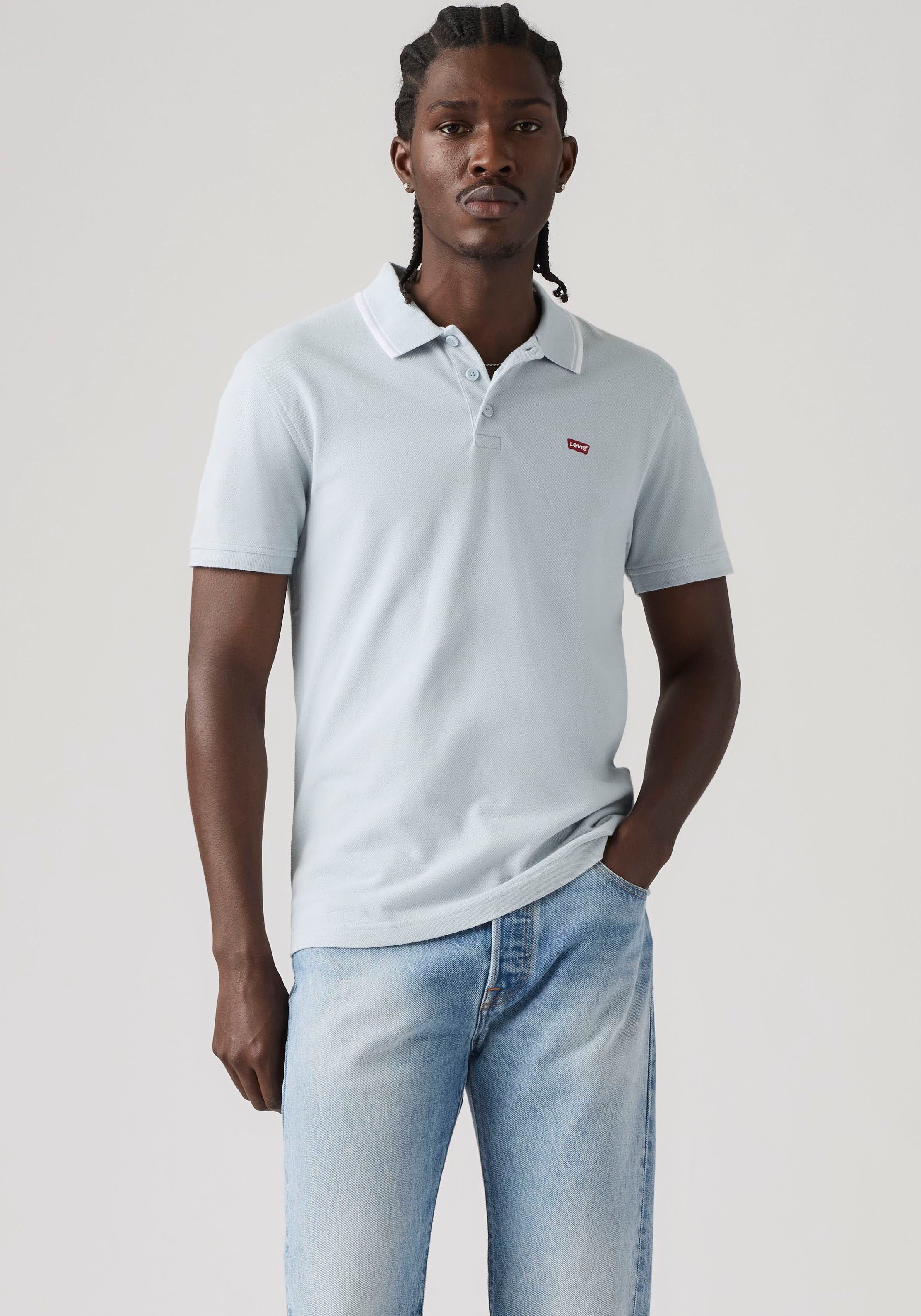 Levi's® Poloshirt LE NEW LEVIS HM POLO mit kleinem Batwing-Logo