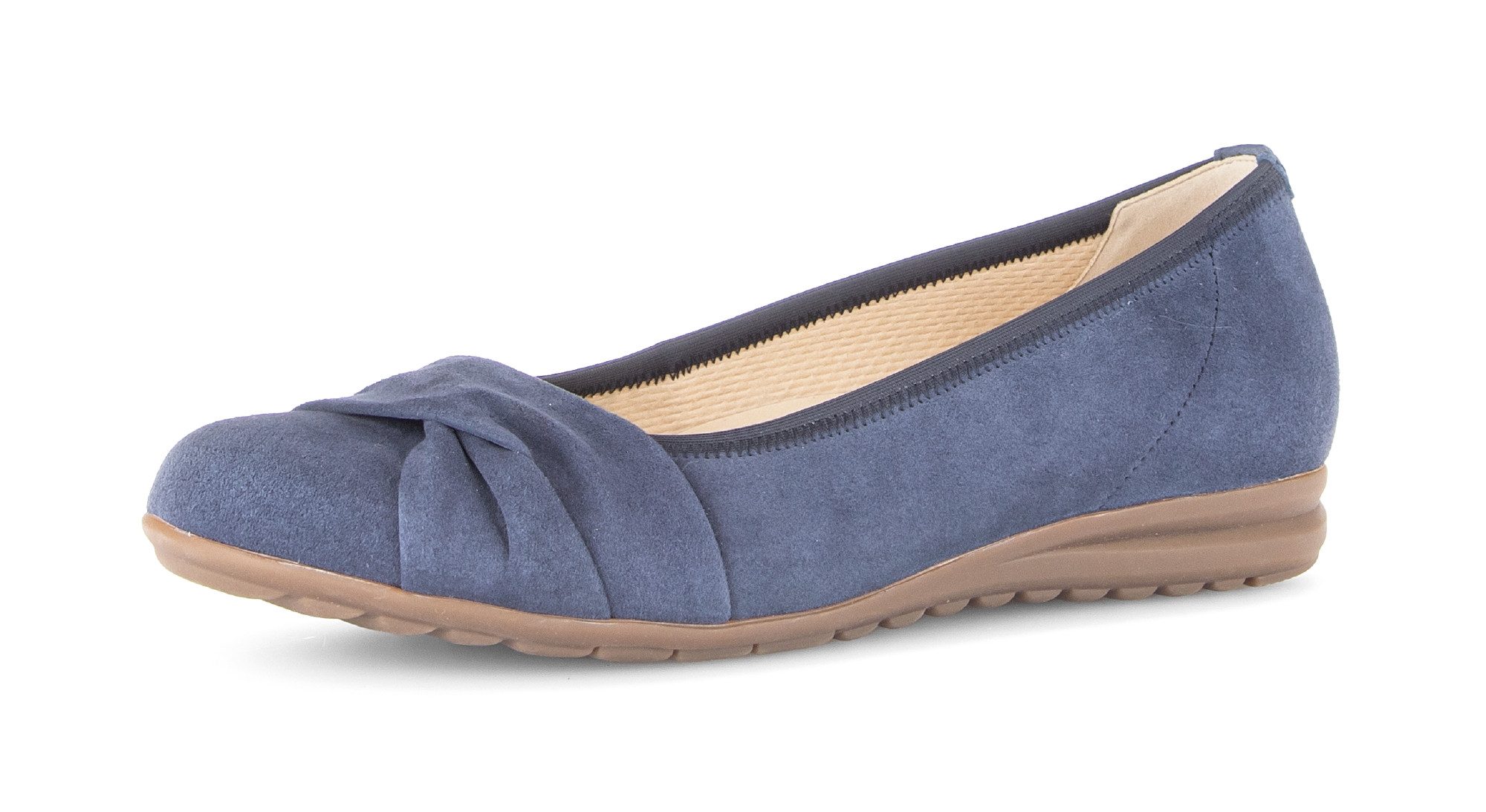 Gabor FLORENZ Ballerina Businessschuh, Slipper, Schlupfschuh mit Zierriegel günstig online kaufen