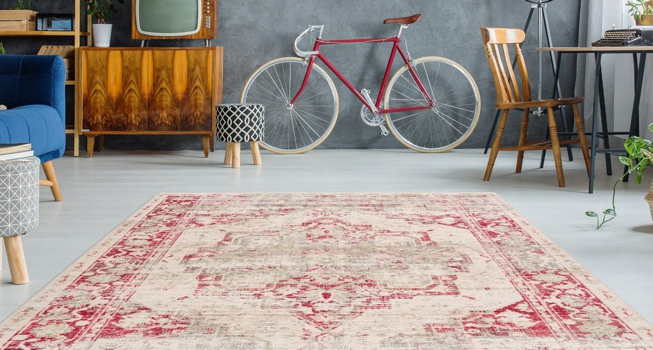 Arte Espina Teppich Baroque 100, rechteckig, Höhe: 5 mm, Wohnzimmer