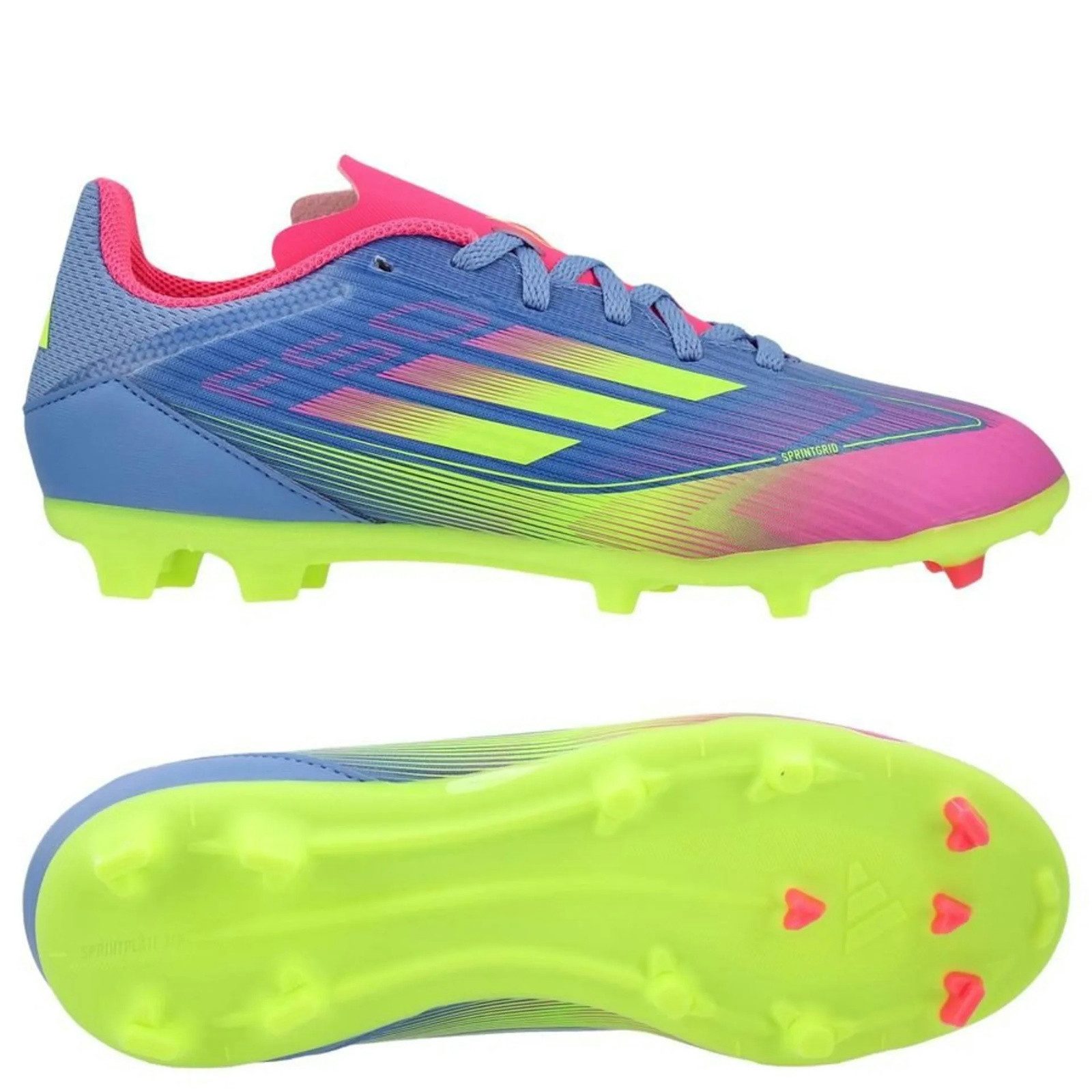 adidas Sportswear Adidas F50 League FG/MG Fußballschuh blau/pink Kinder Fußballschuh (Paar)