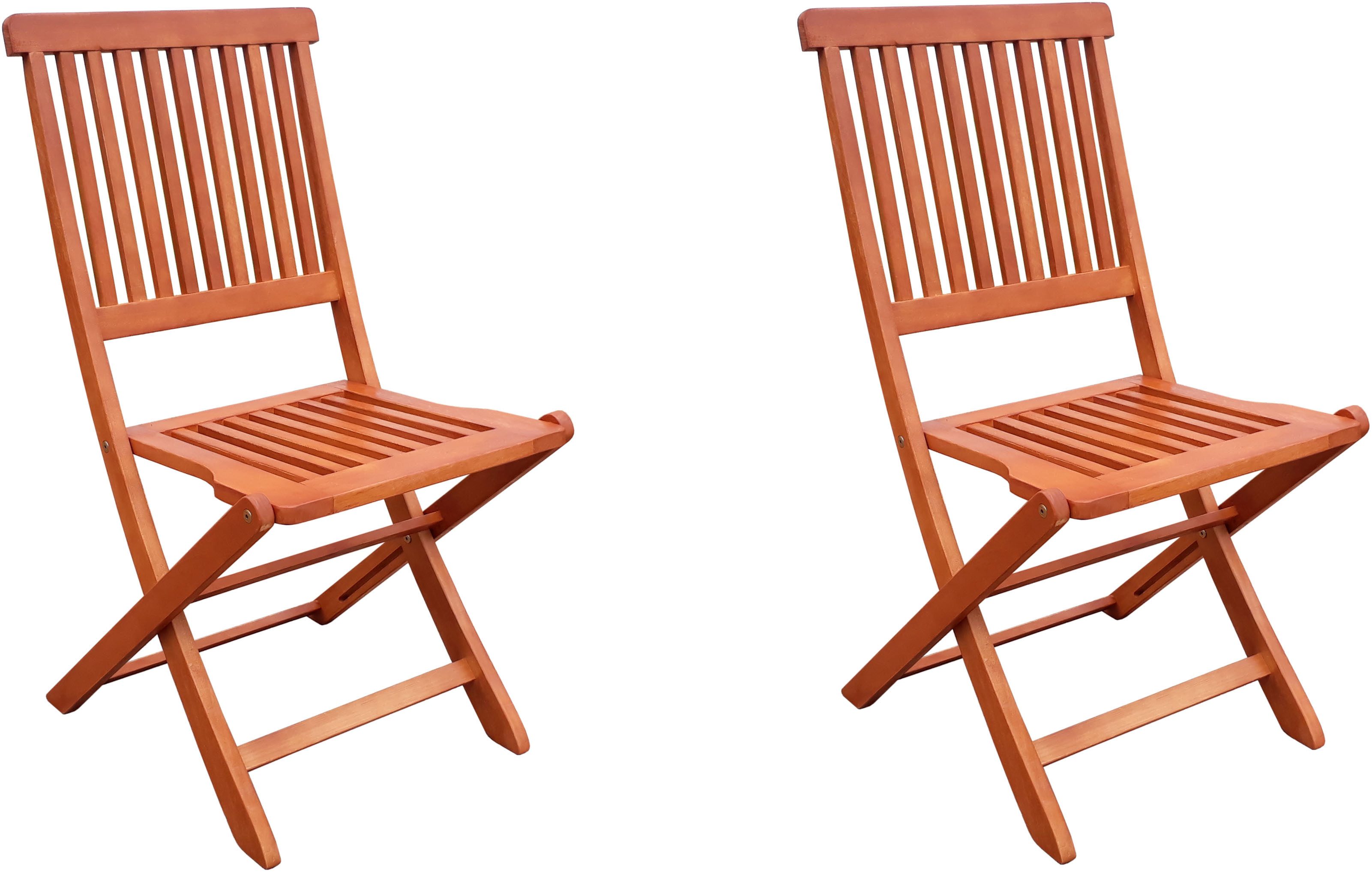 Garden Pleasure Klappstuhl ANGWIN (Set, 2 St), aus nachhaltigem Material
