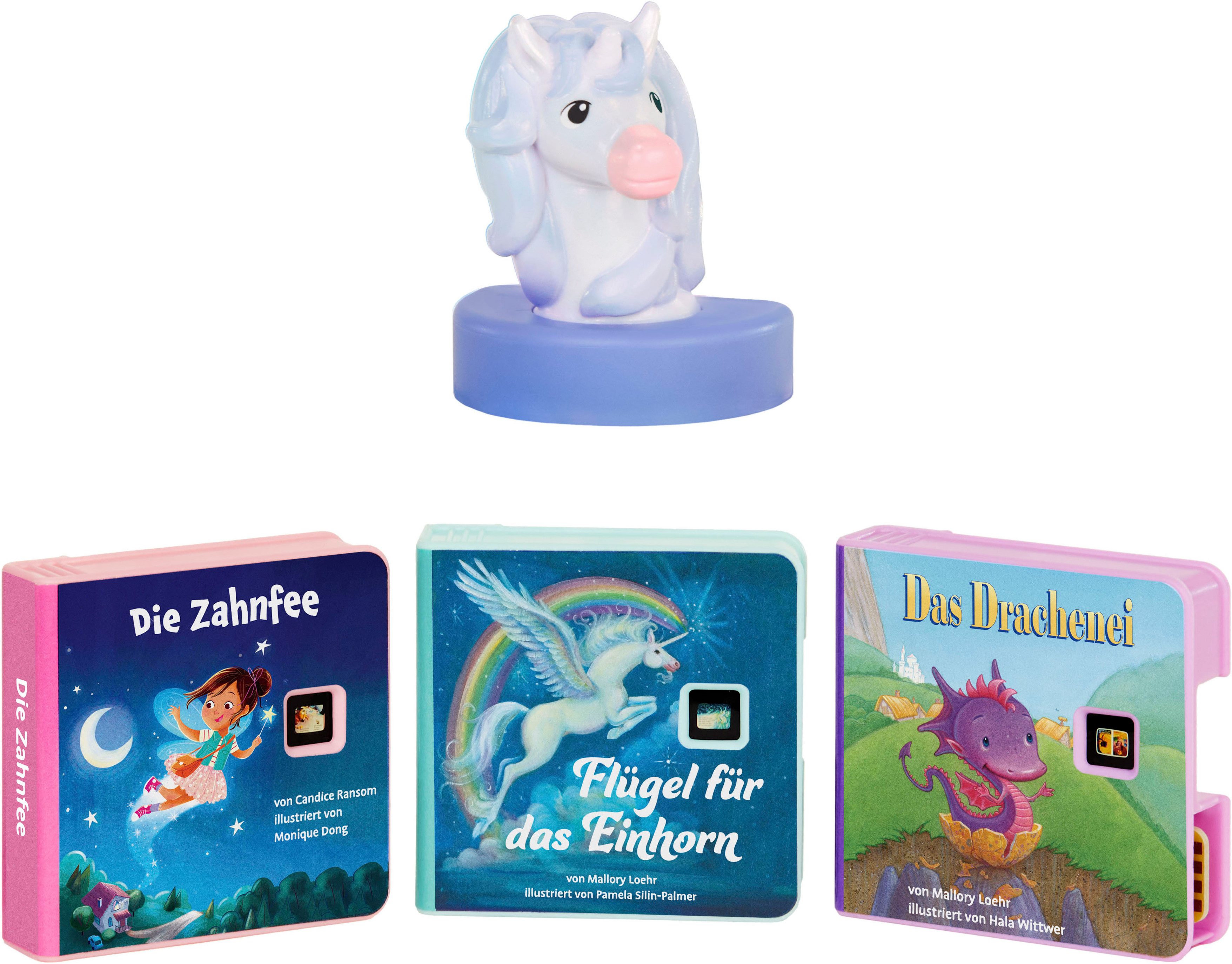 Little Tikes® Hörspielkassette Story Dream Machine, Magische Wesen, (Set, 4-St), passend für Story Dream Machine