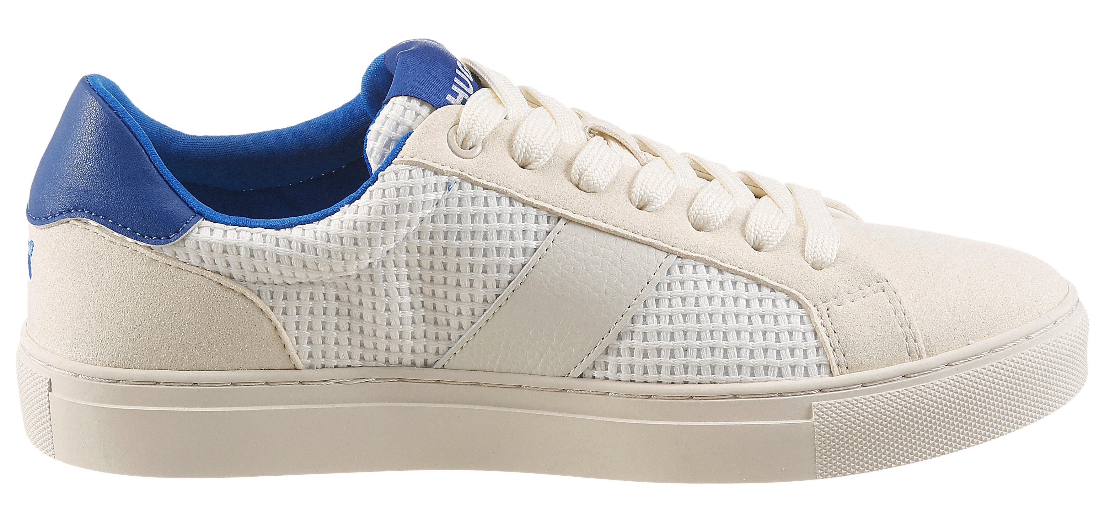 HUGO Morrie_tenn Sneaker Retro-Sneaker, Halbschuh, Schnürschuh, Freizeitsneaker mit Kontrast – Bild 5 von 5