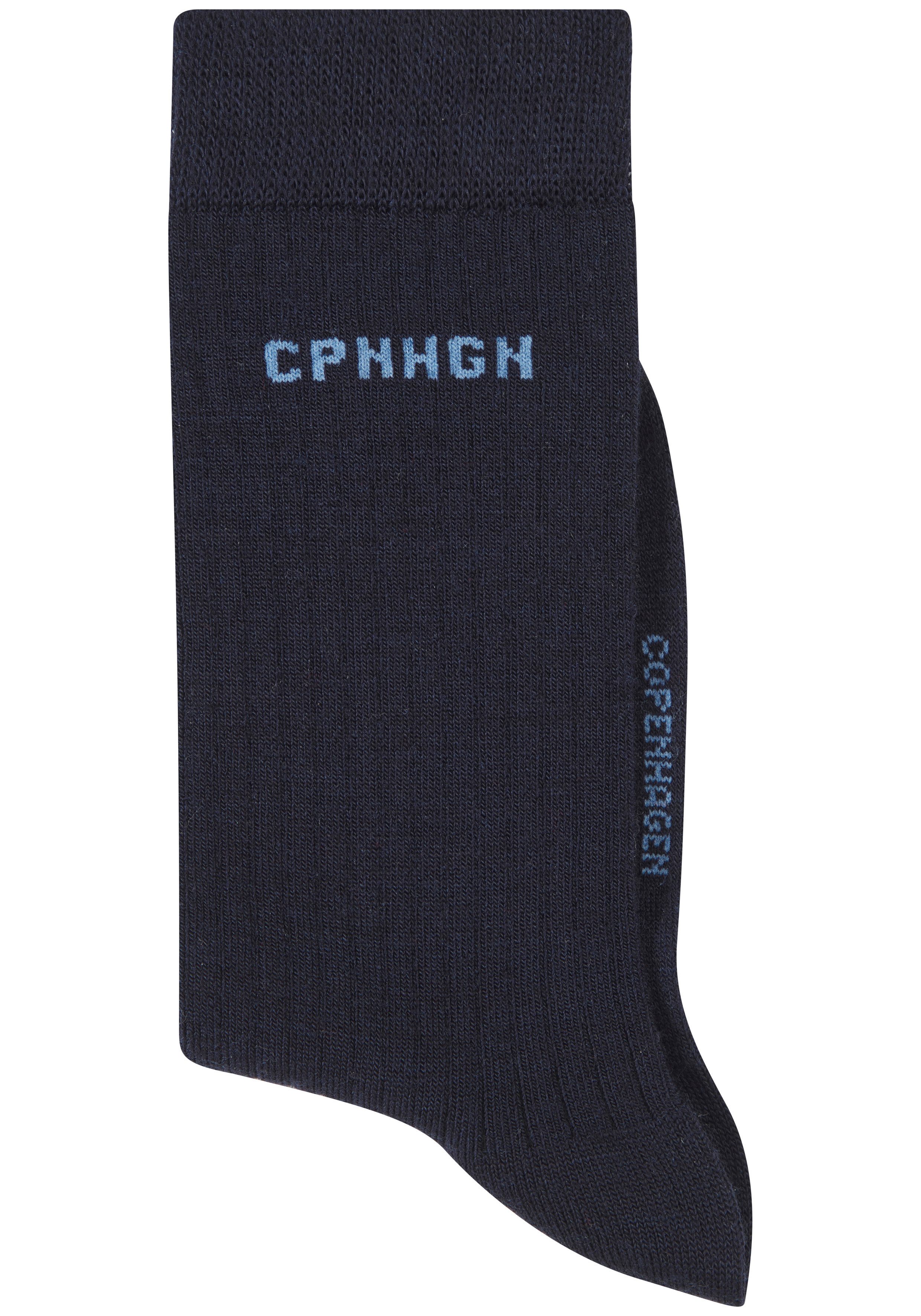 Copenhagen Studios Basicsocken (Packung, 2-Paar) gerippt, mit wärmender Wolle